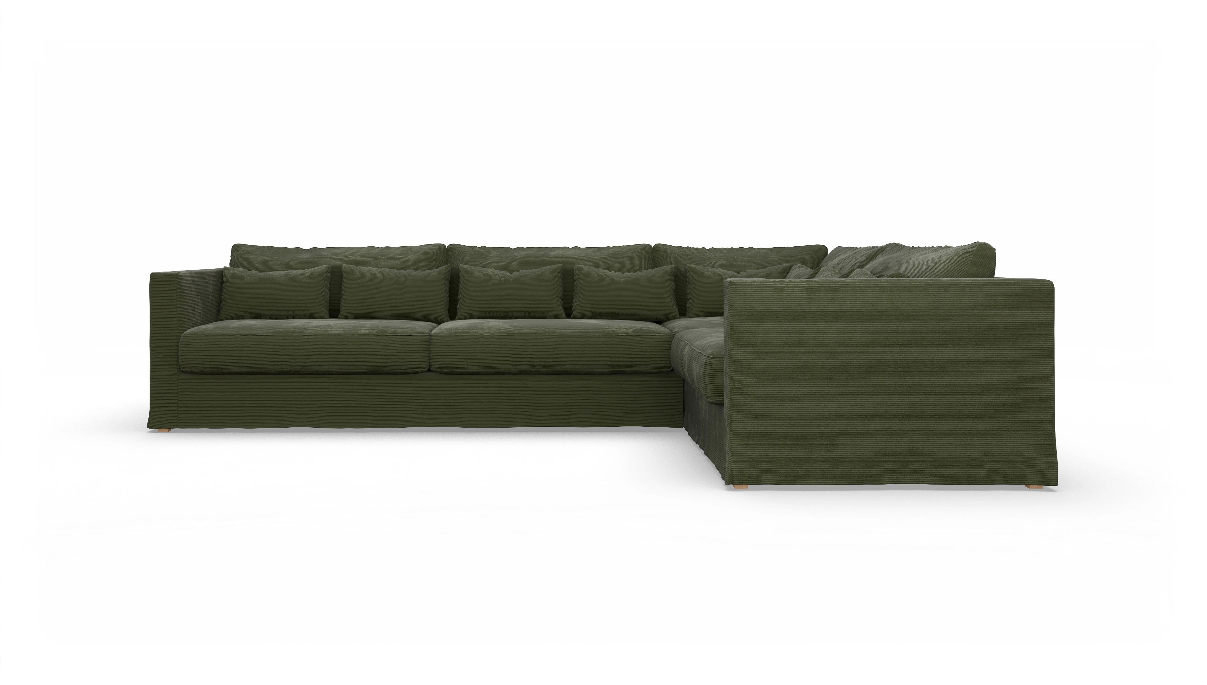 Ecksofa 3x1-Sitzer re