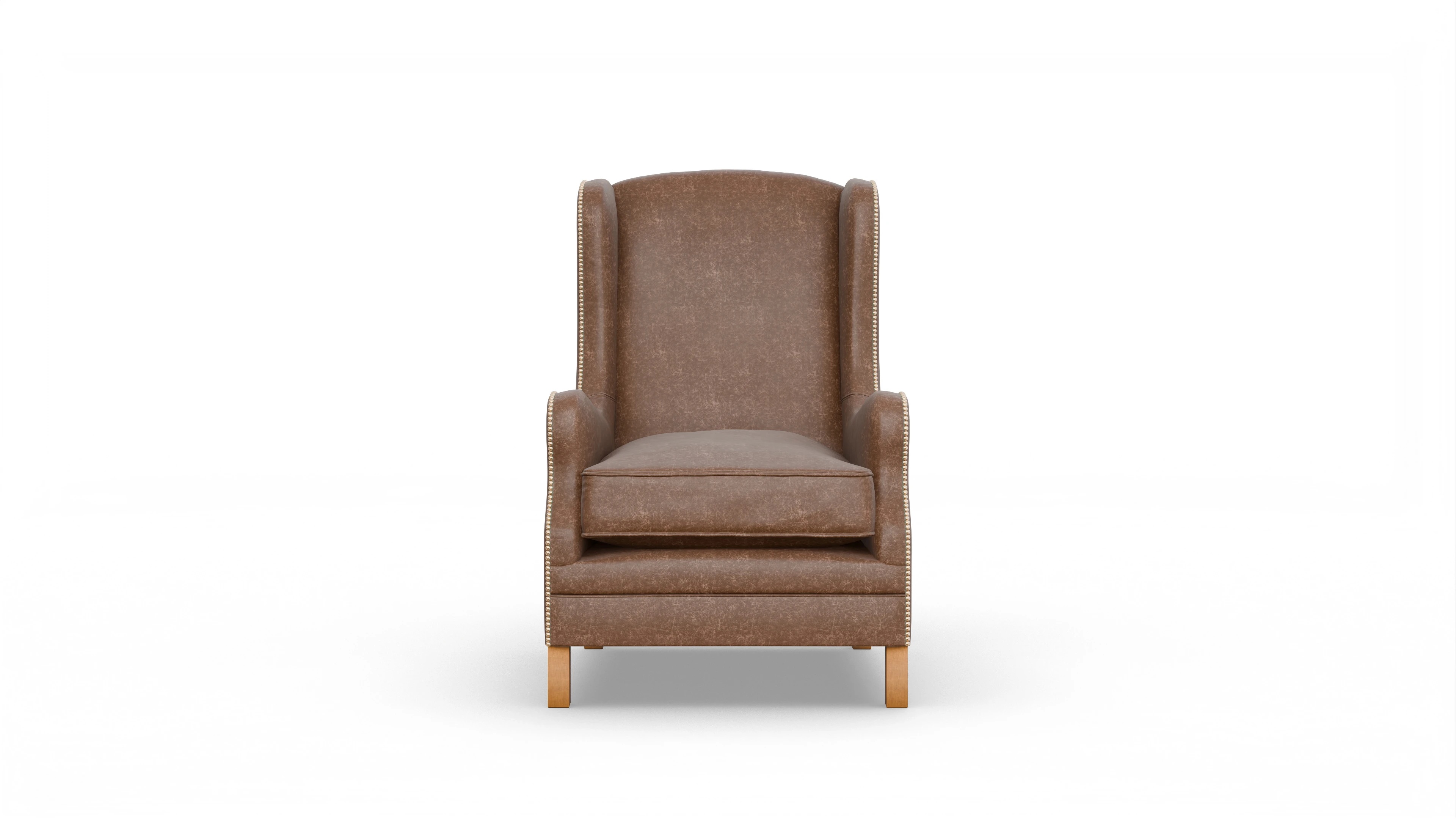 Ansicht des Produktes Gatsby Sessel in Leder braun