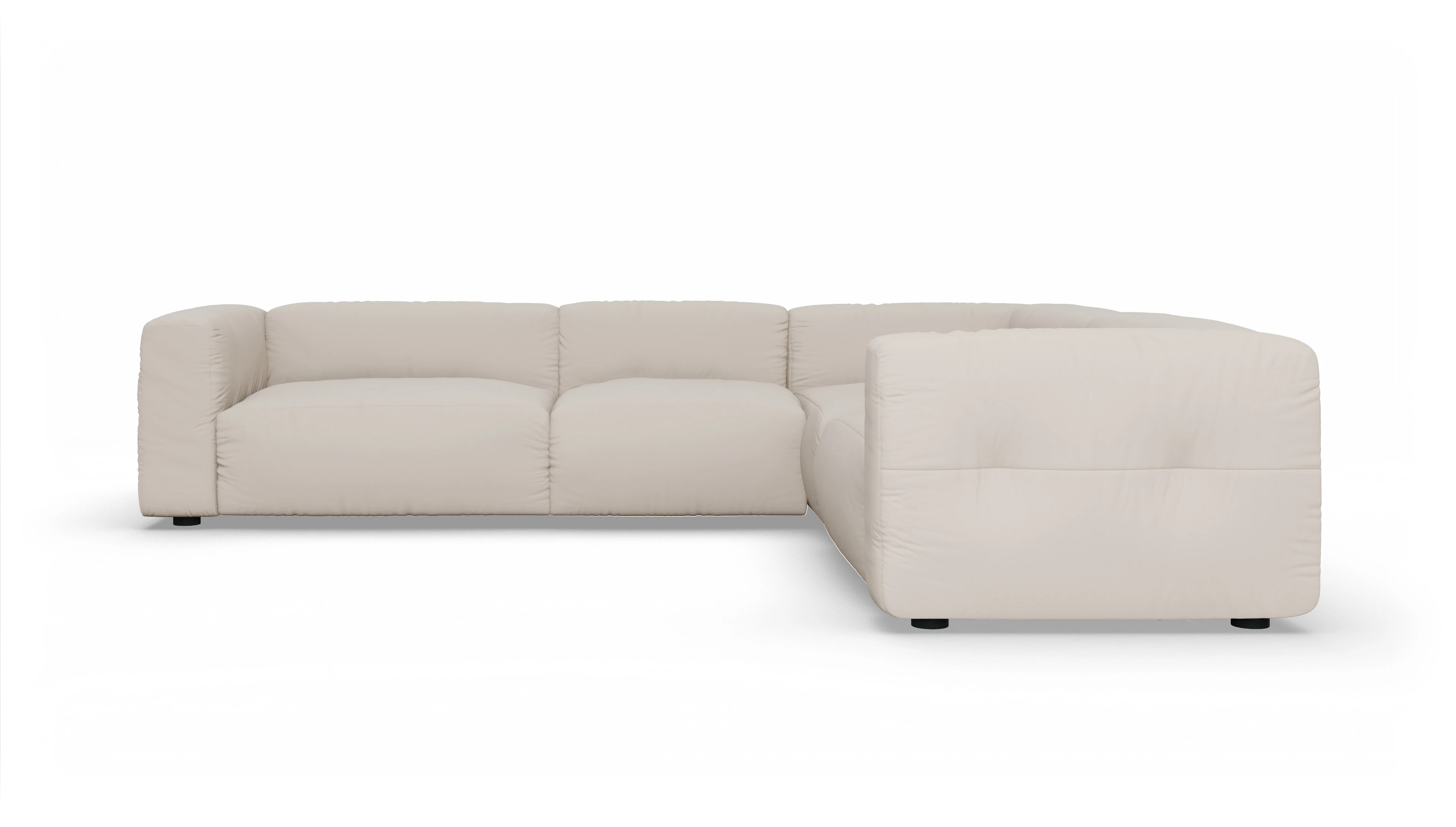 Ecksofa, 2,5 x 2-Sitzer, r.