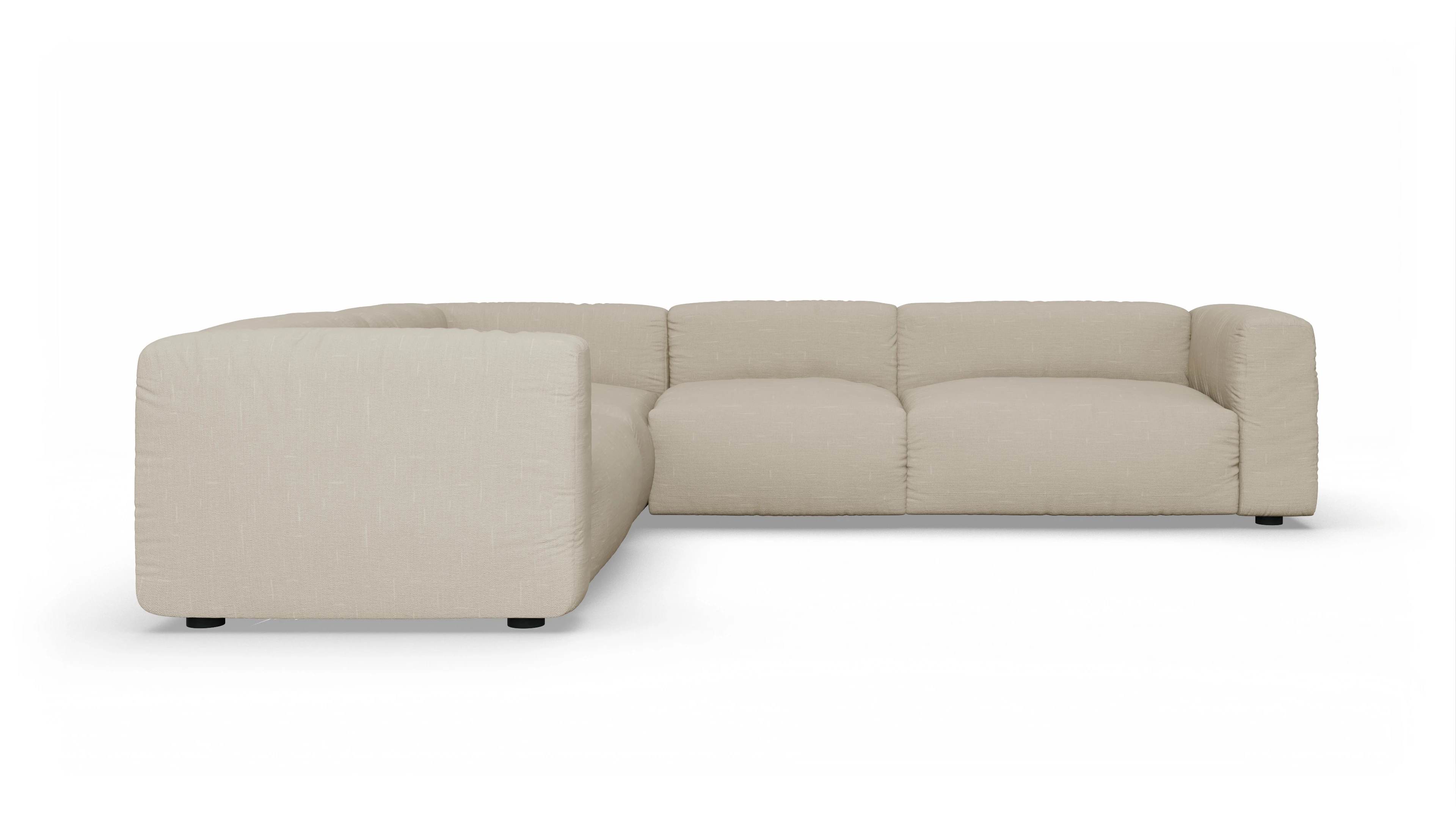 Ecksofa, 2,5 x 2-Sitzer, l.