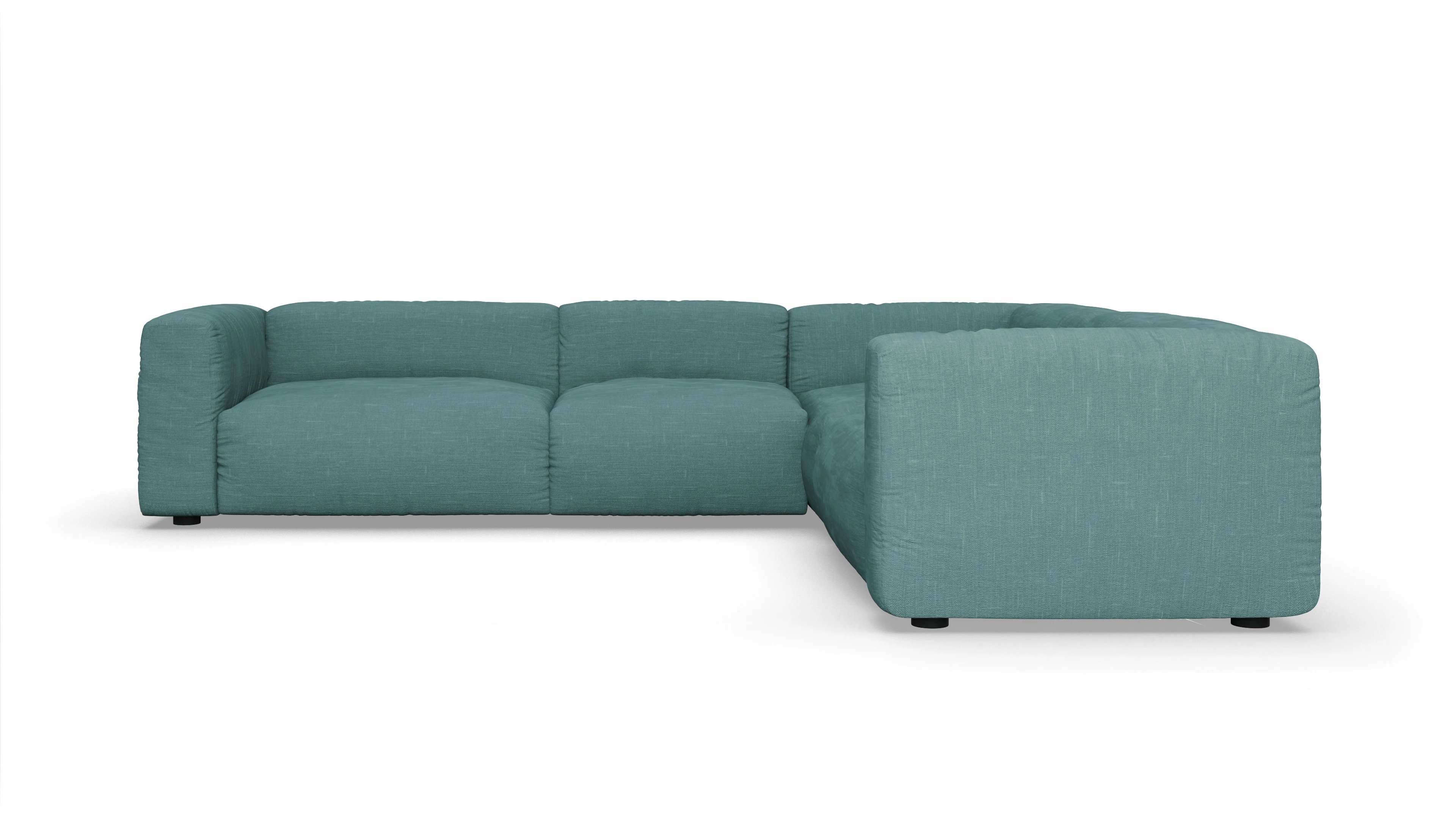 Ecksofa, 2,5 x 2-Sitzer, r.