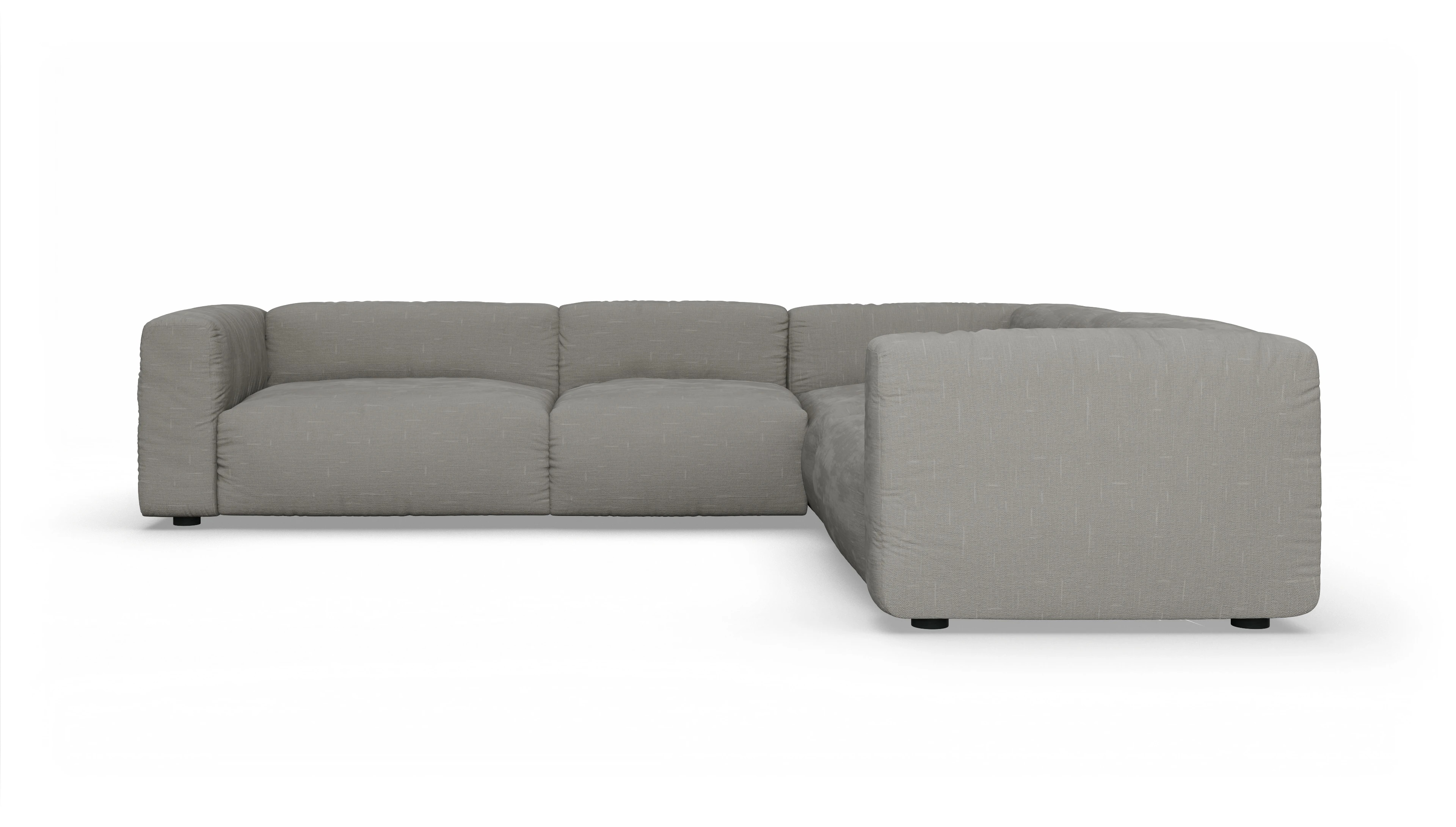 Ecksofa, 2,5 x 2-Sitzer, r.