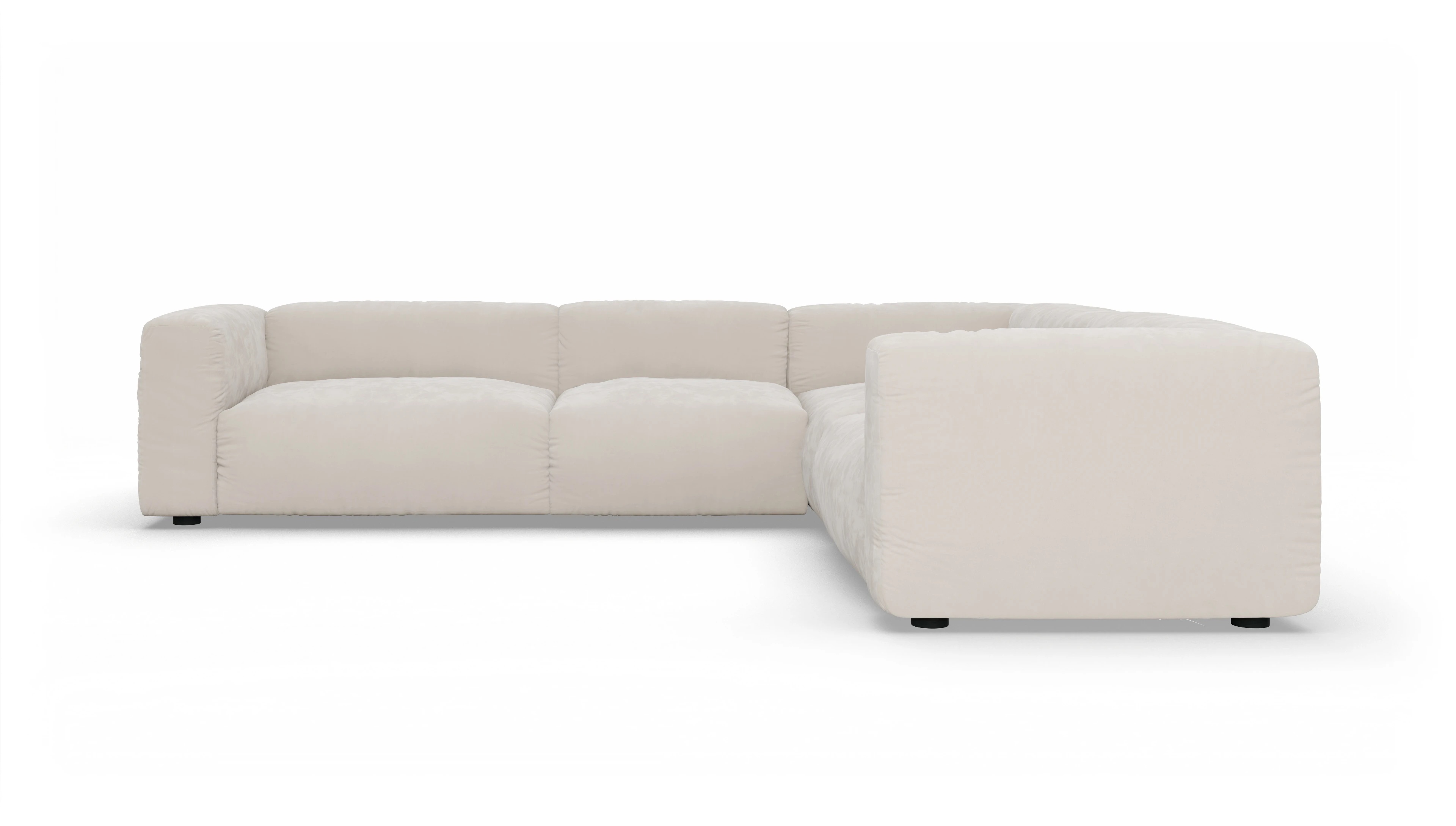 Ecksofa, 2,5 x 2-Sitzer, r.