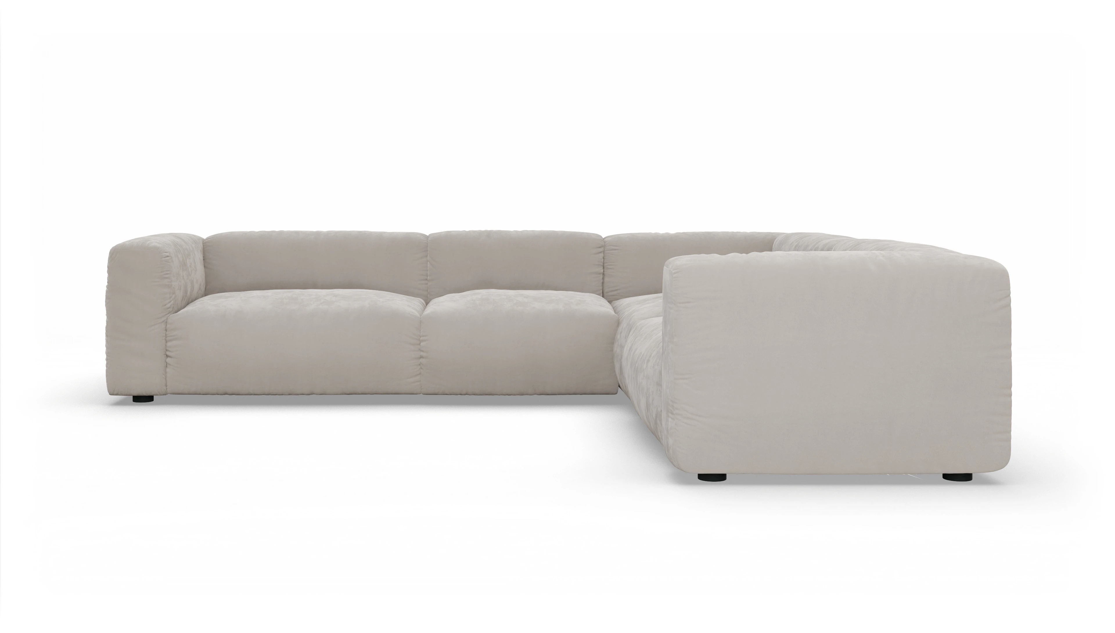 Ecksofa, 2,5 x 2-Sitzer, r.