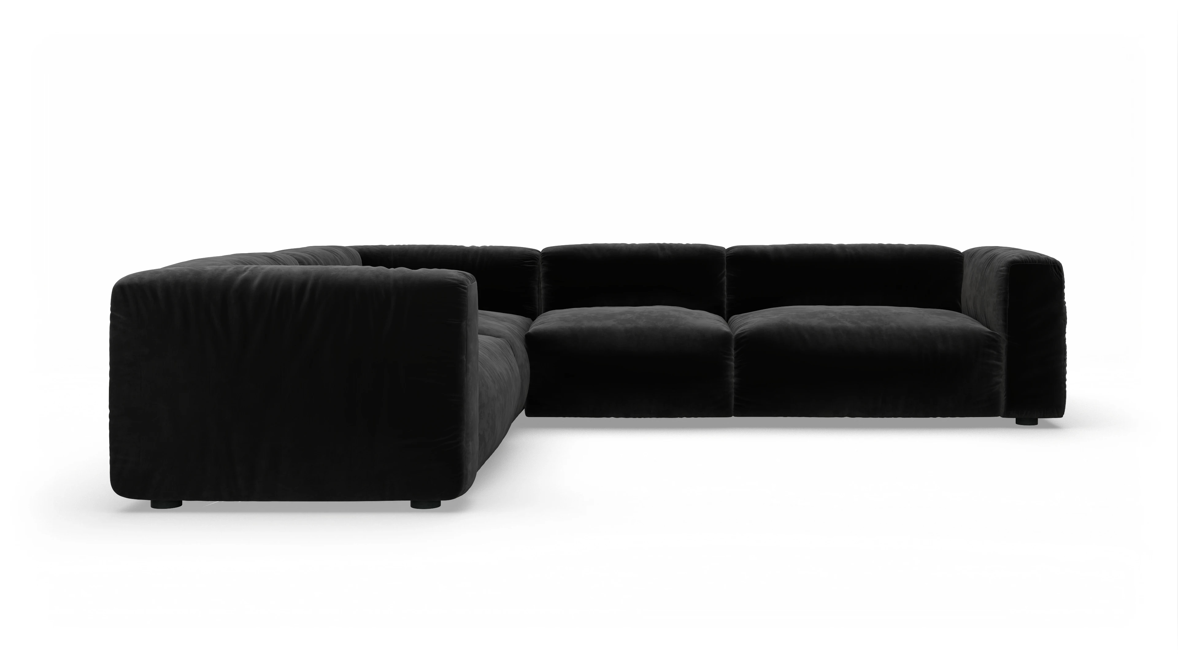 Ecksofa, 2,5 x 2-Sitzer, l.