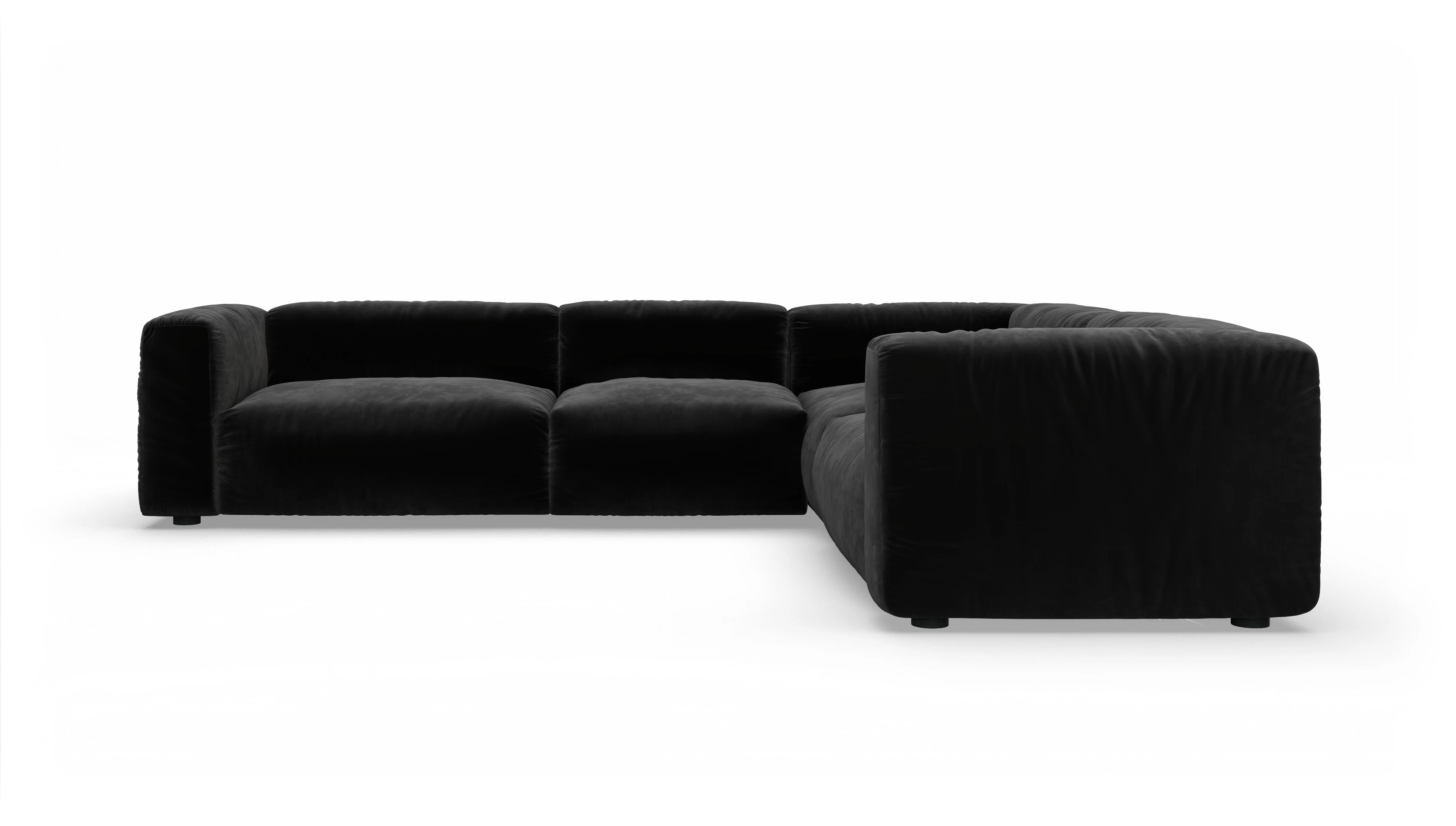 Ecksofa, 2,5 x 2-Sitzer, r.