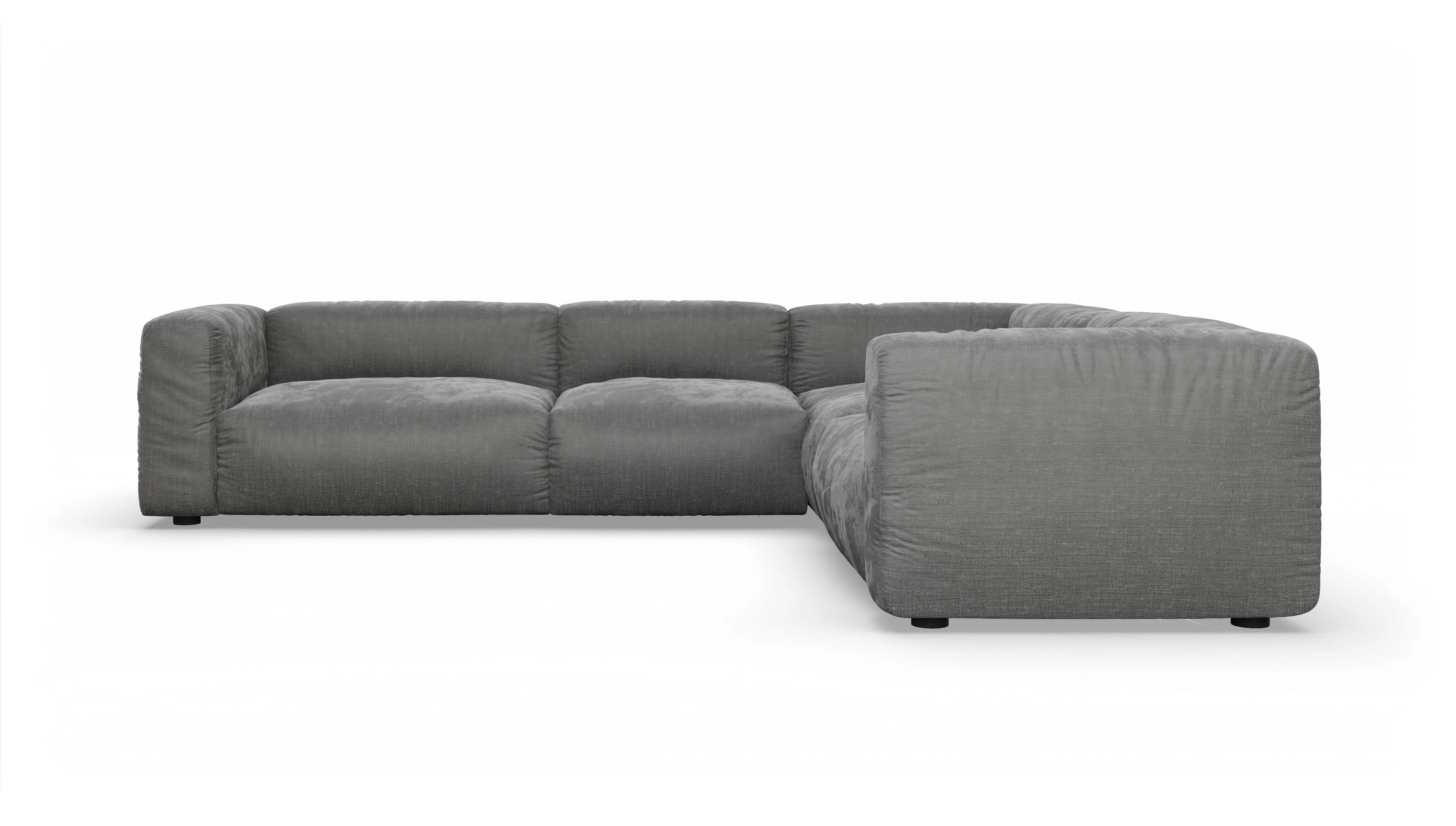 Ecksofa, 2,5 x 2-Sitzer, r.