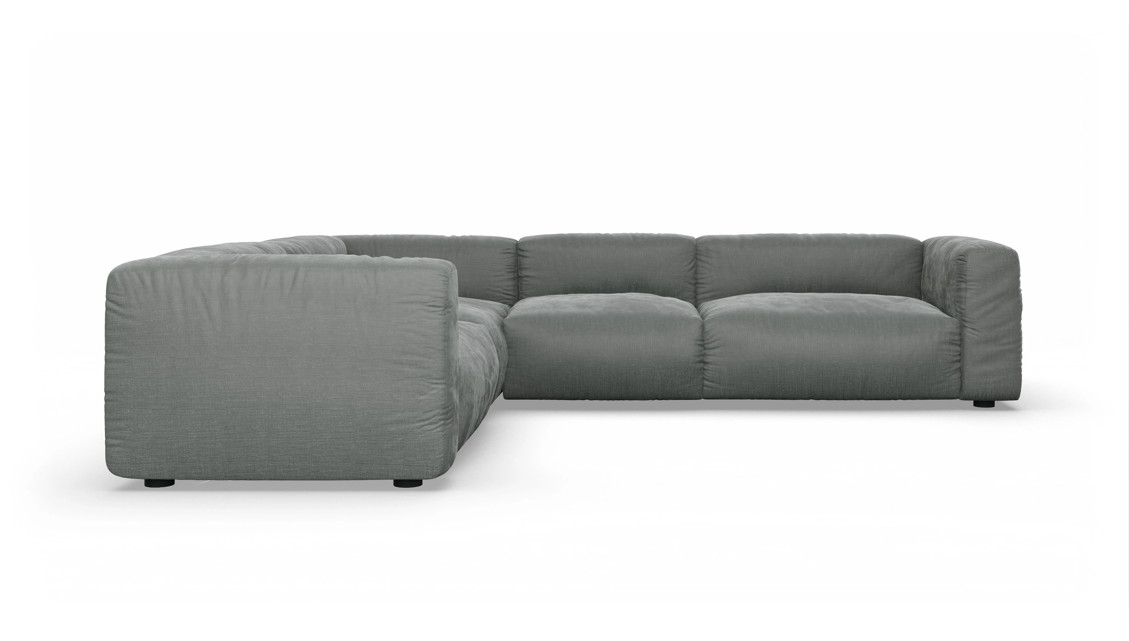 Ecksofa, 2,5 x 2-Sitzer, l.