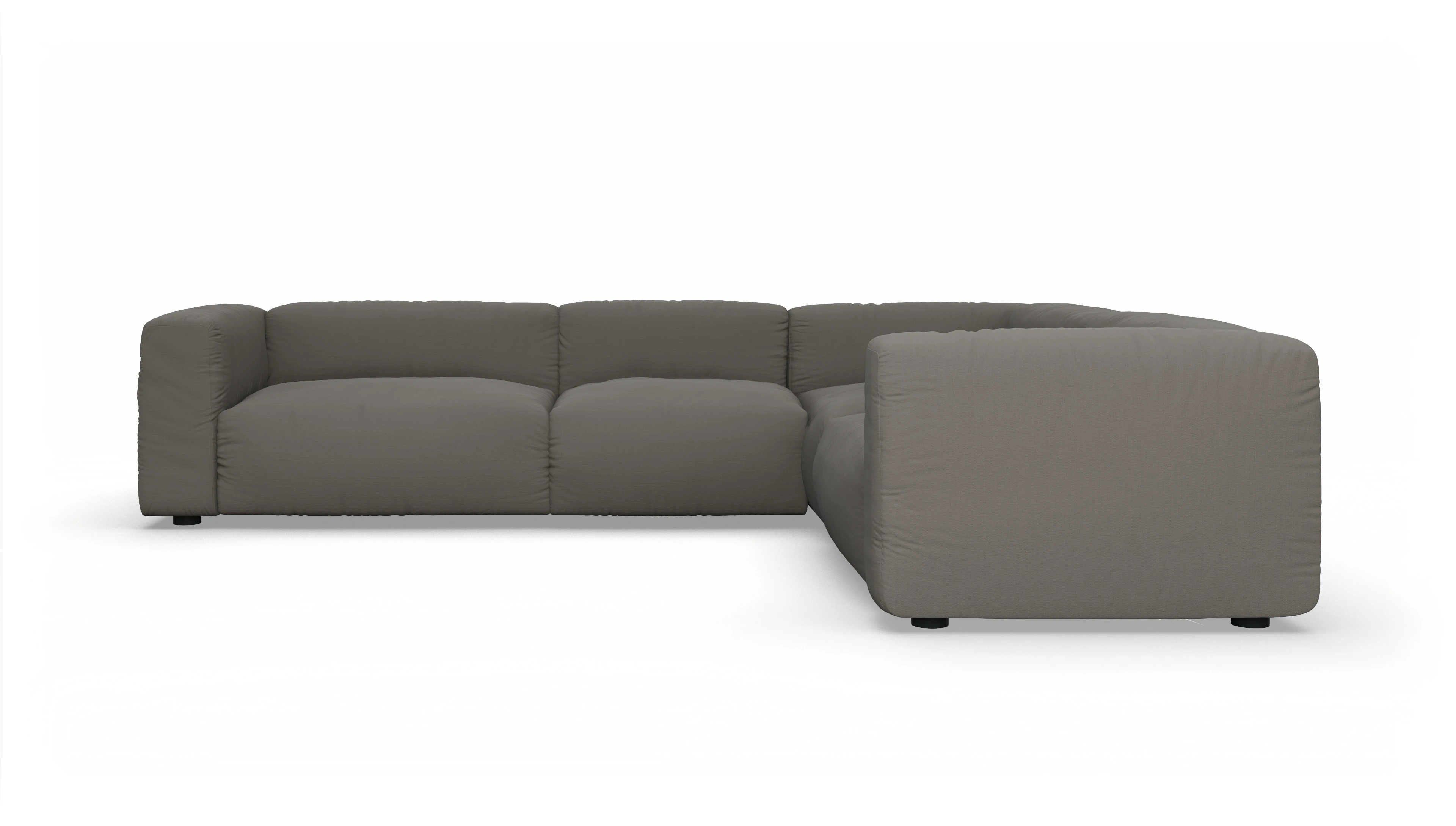 Ecksofa, 2,5 x 2-Sitzer, r.