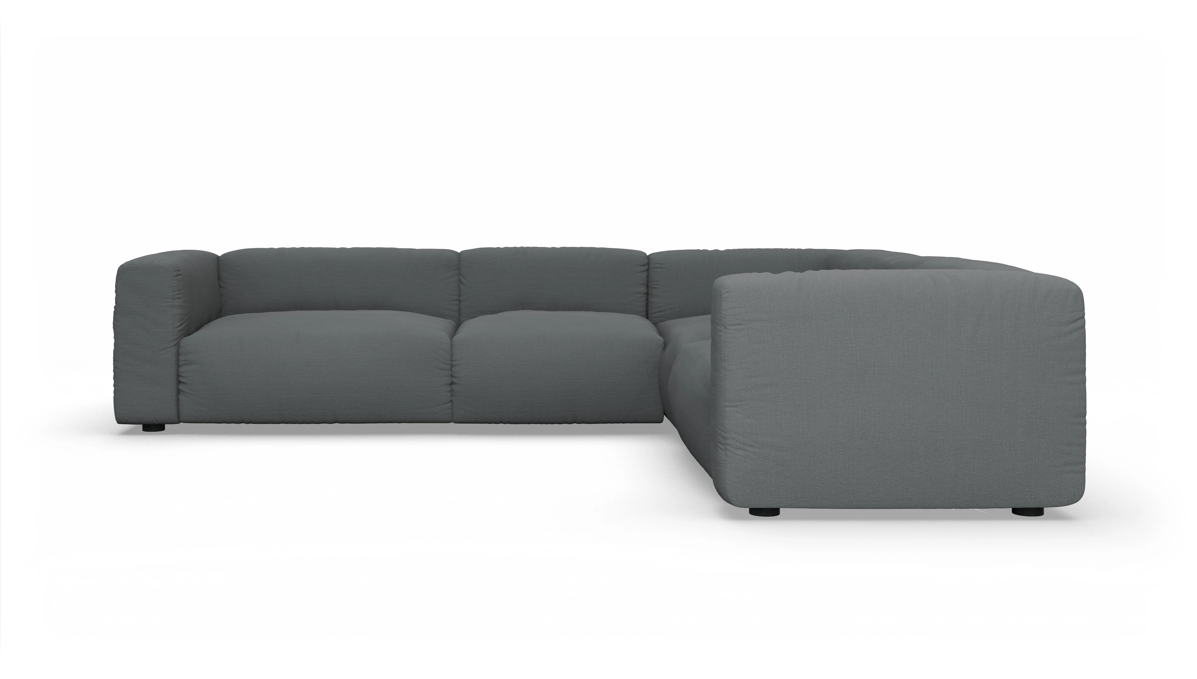Ecksofa, 2,5 x 2-Sitzer, r.