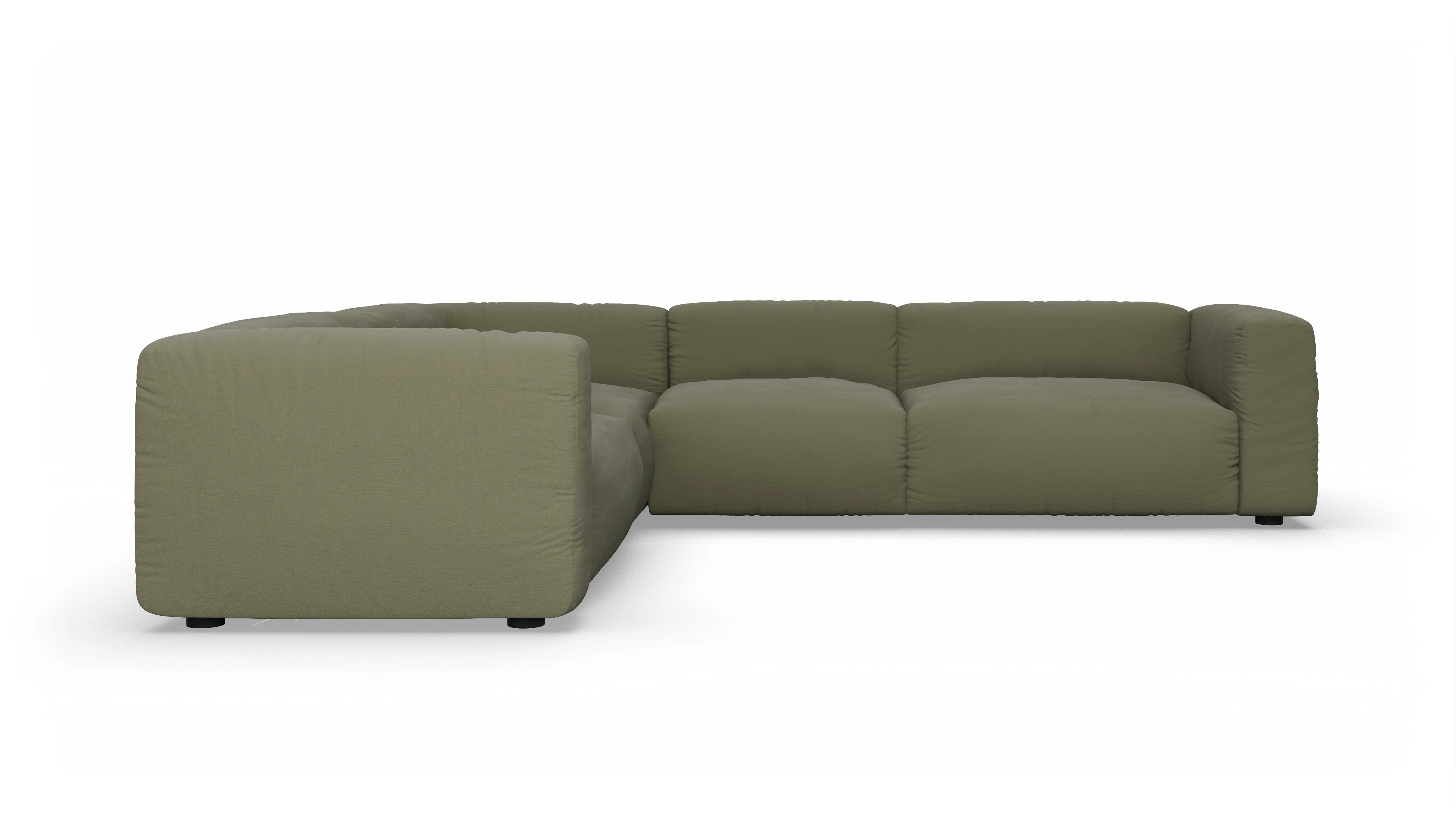 Ecksofa, 2,5 x 2-Sitzer, l.