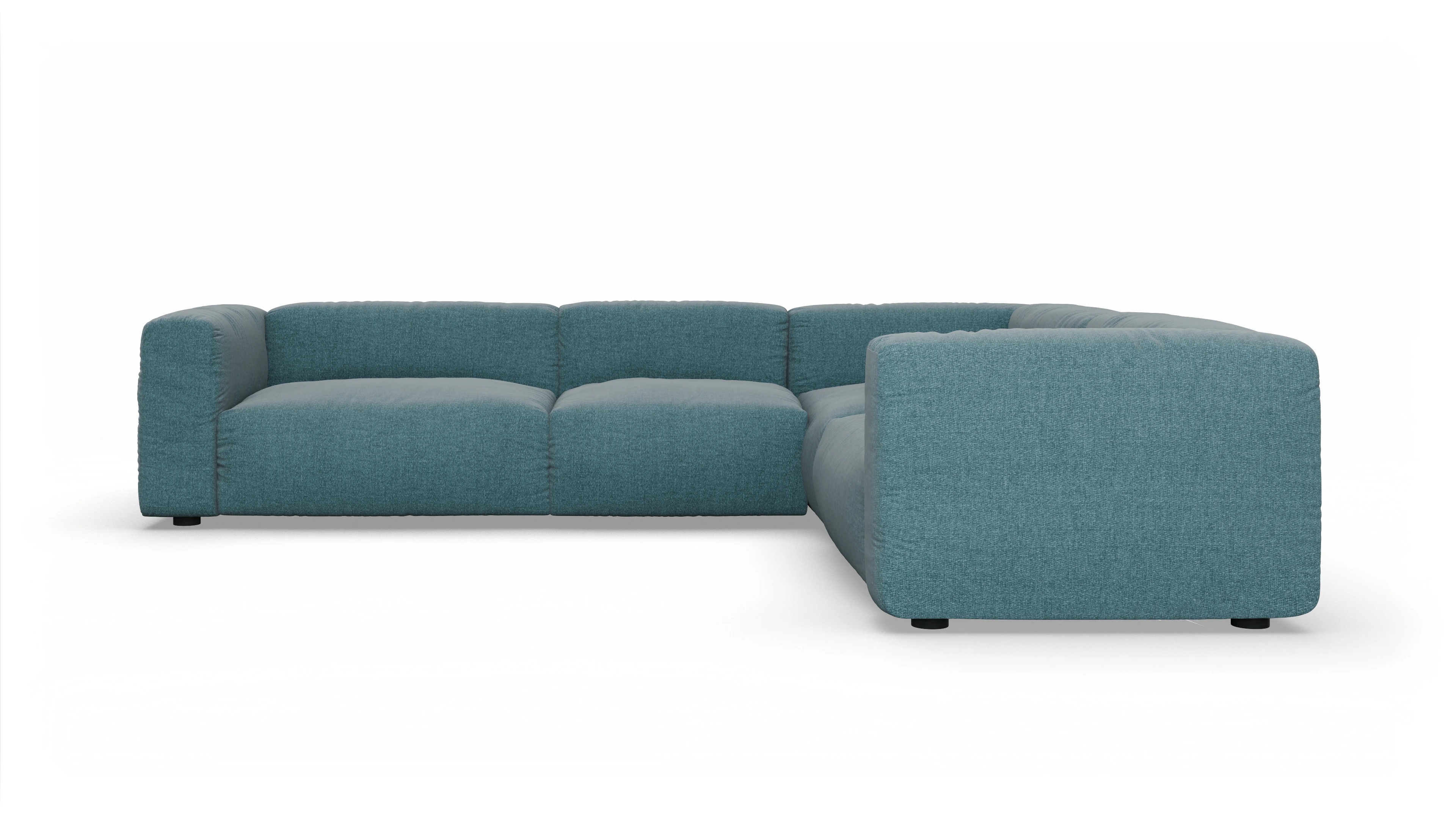 Ecksofa, 2,5 x 2-Sitzer, r.