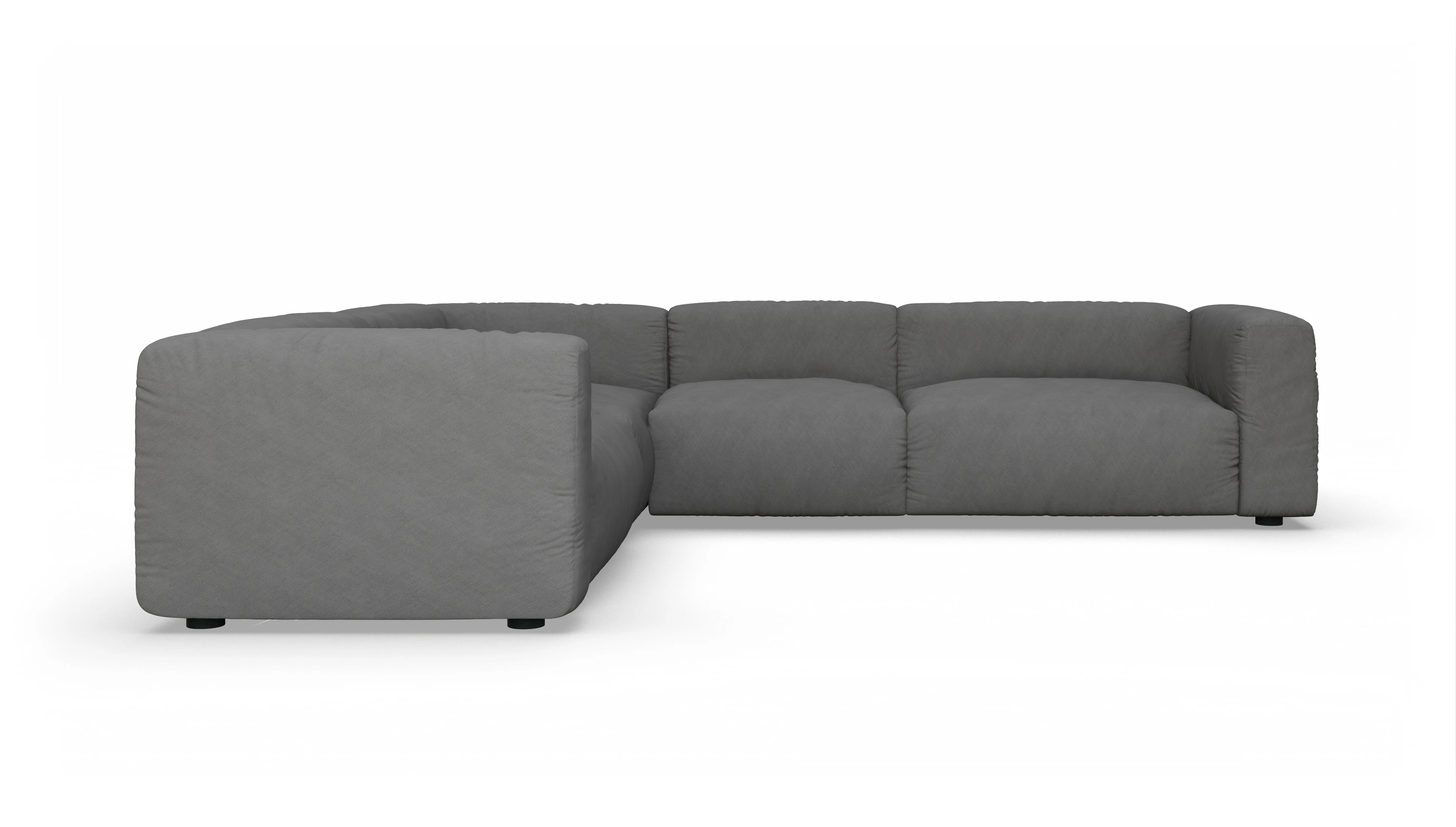 Ecksofa, 2,5 x 2-Sitzer, l.