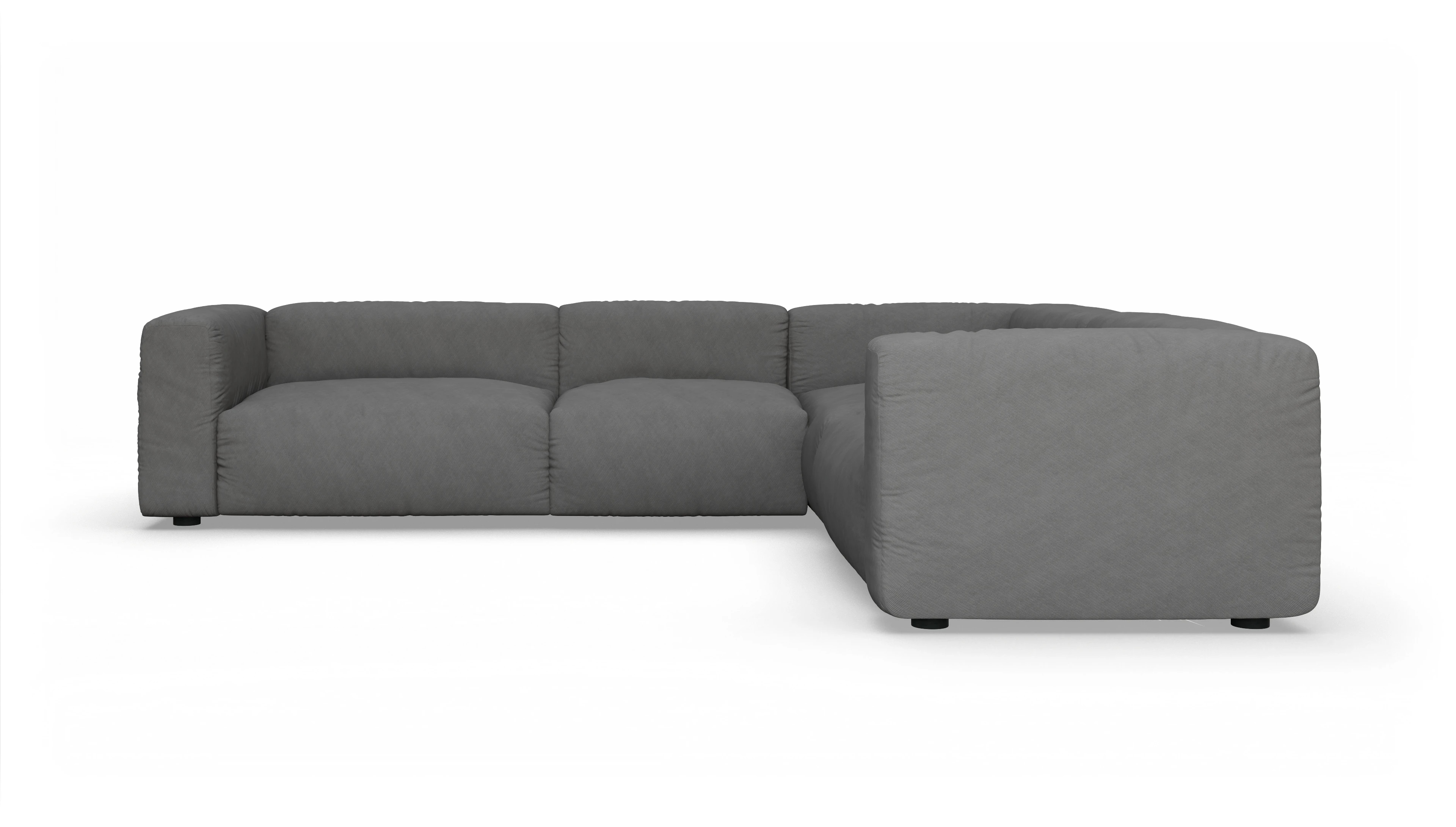 Ecksofa, 2,5 x 2-Sitzer, r.