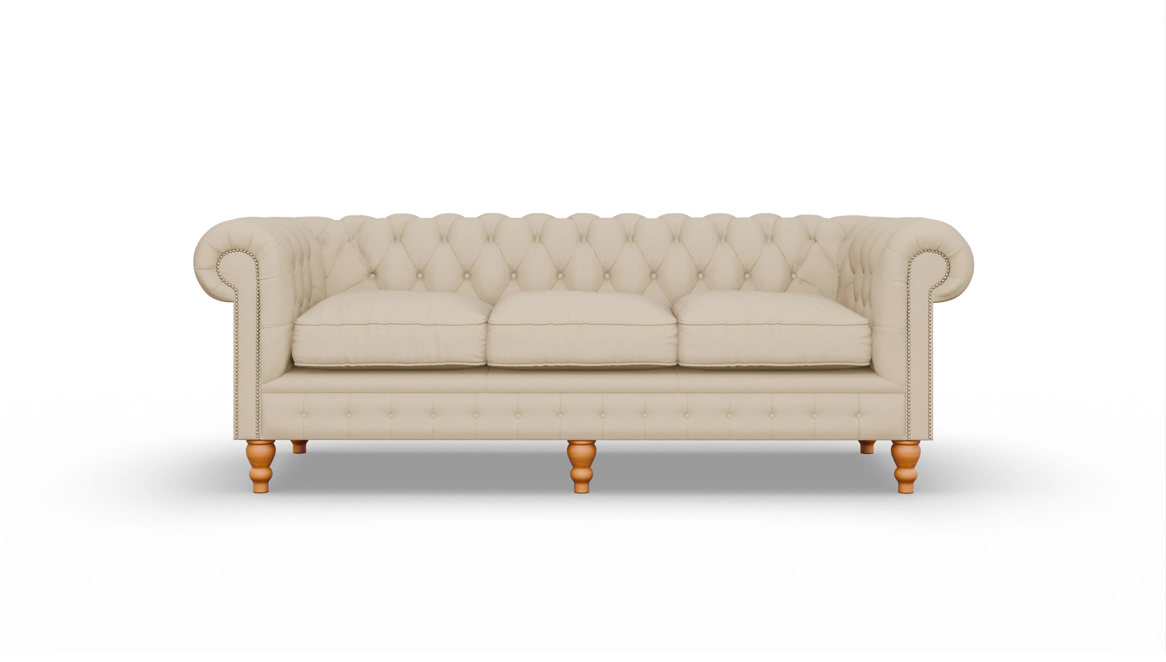 Ansicht des Produktes Russel 3,5-Sitzer in Leder beige