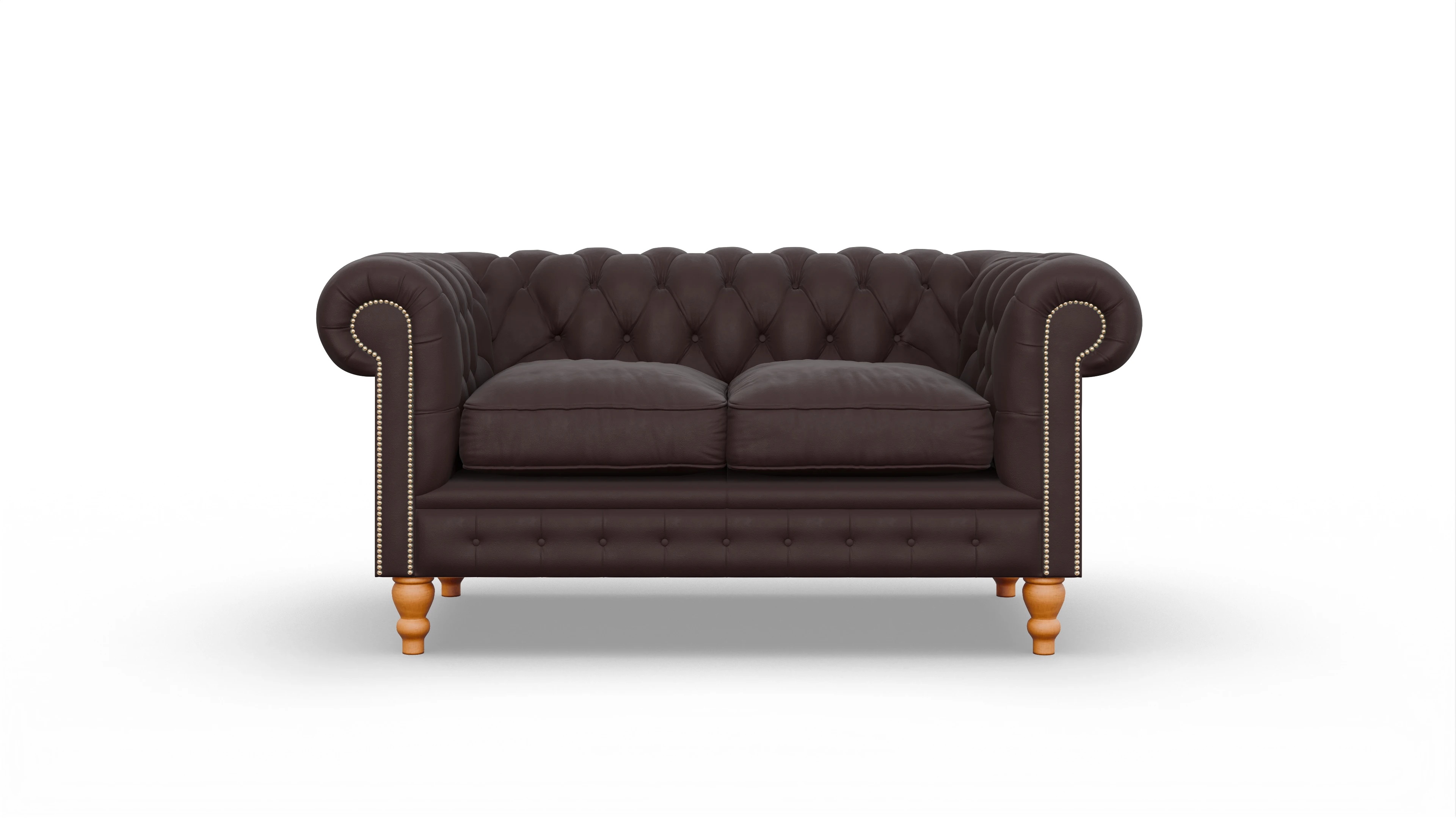 Ansicht des Produktes Russel 2-Sitzer in Leder braun