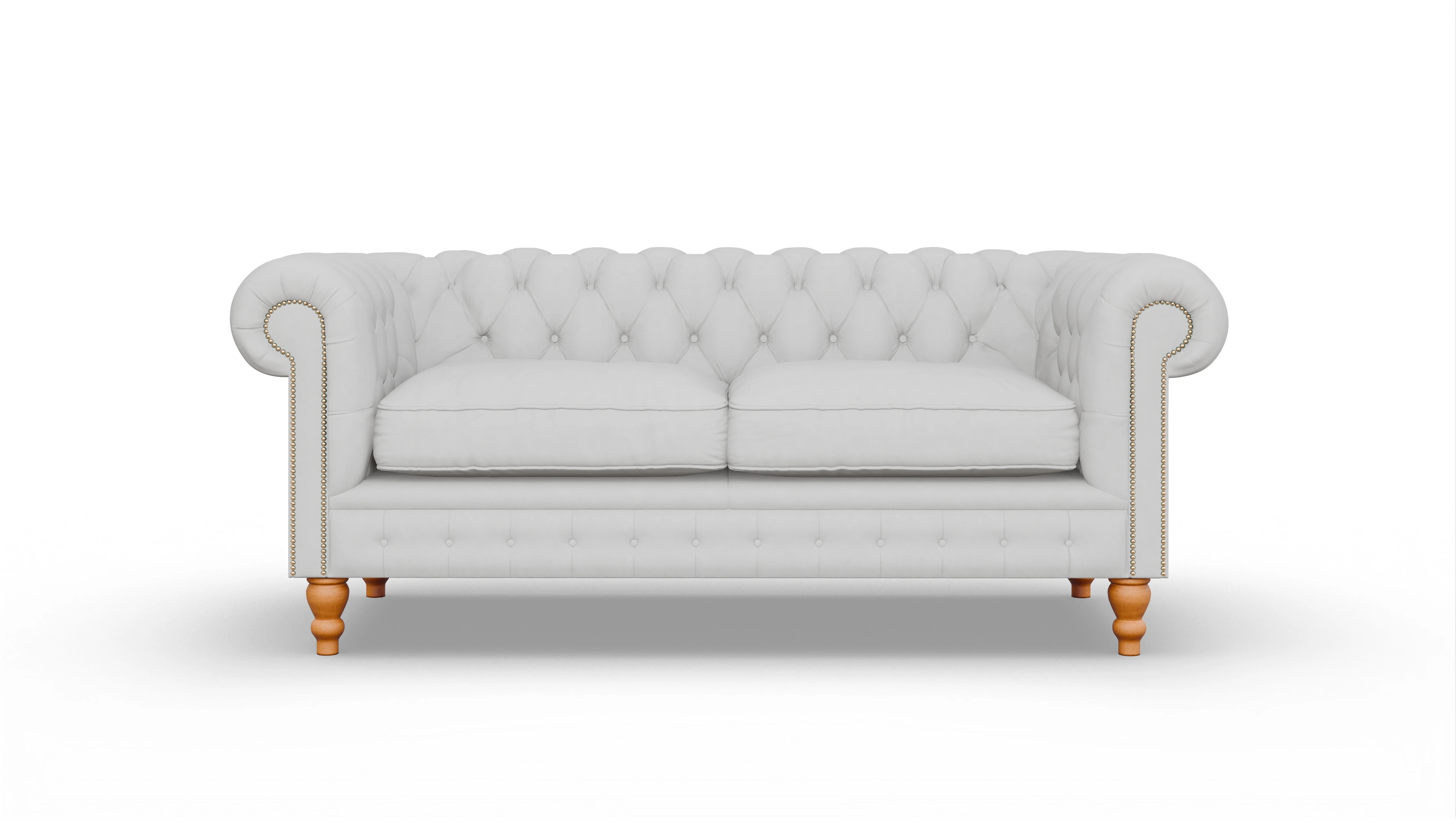 Ansicht des Produktes Russel 3-Sitzer in Leder weiß