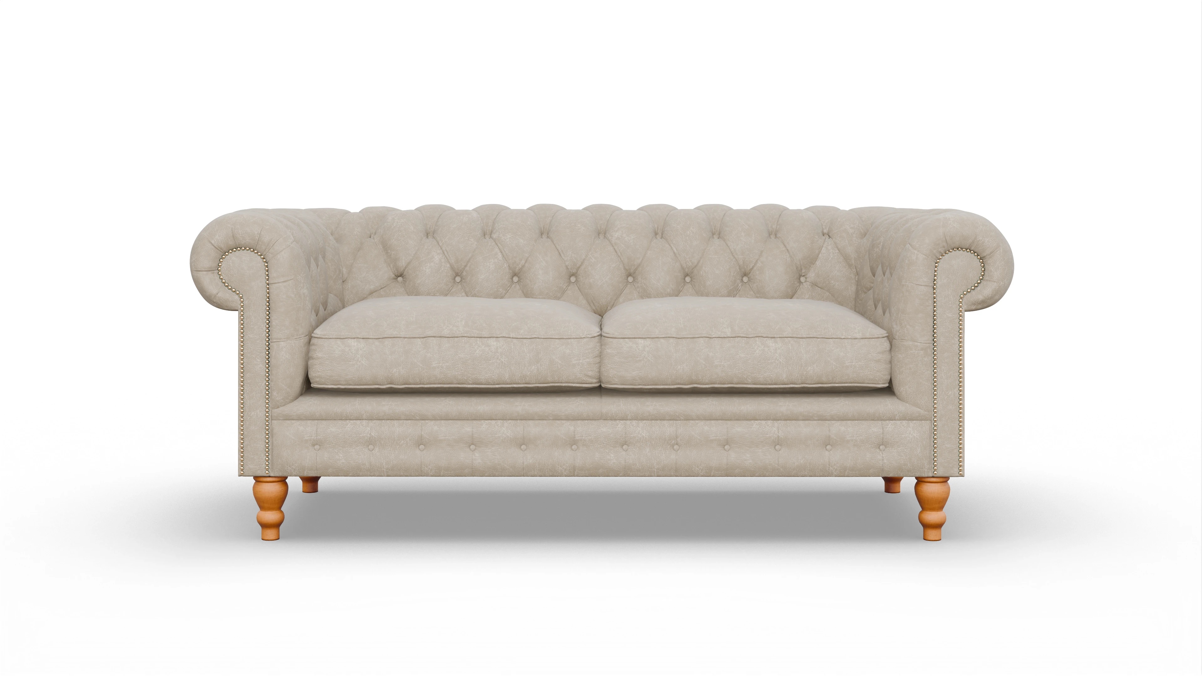 Ansicht des Produktes Russel 3-Sitzer in Leder beige