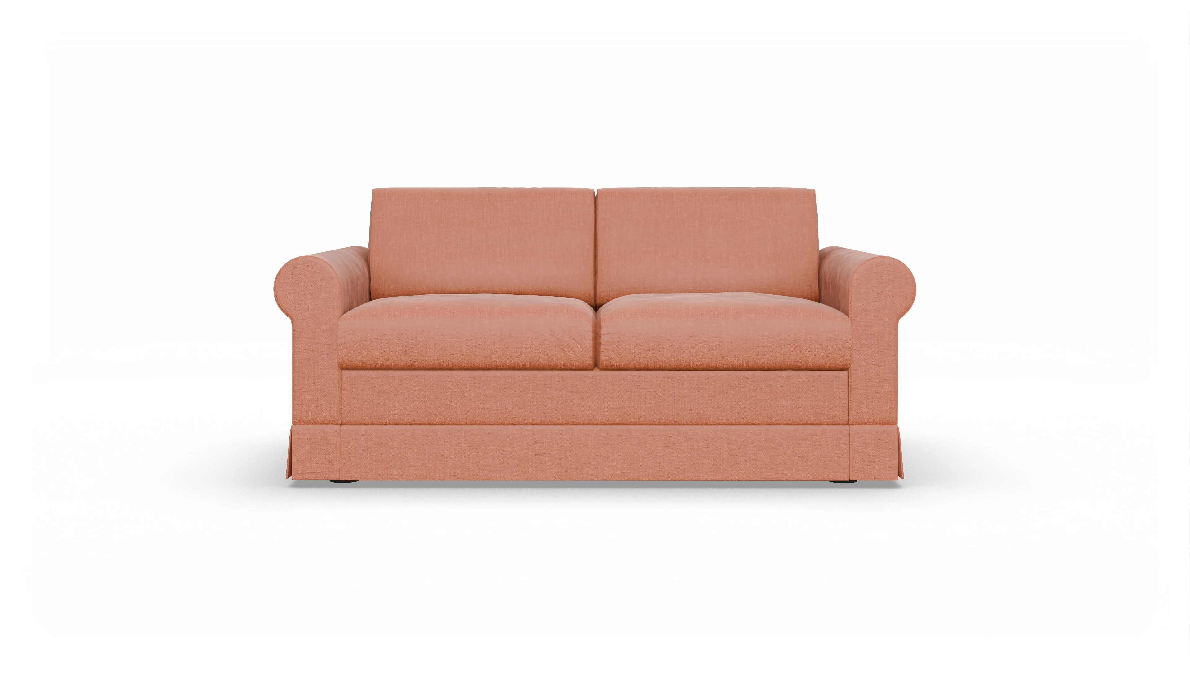 Ansicht des Produktes Bareteri 2-Sitzer in Stoff orange