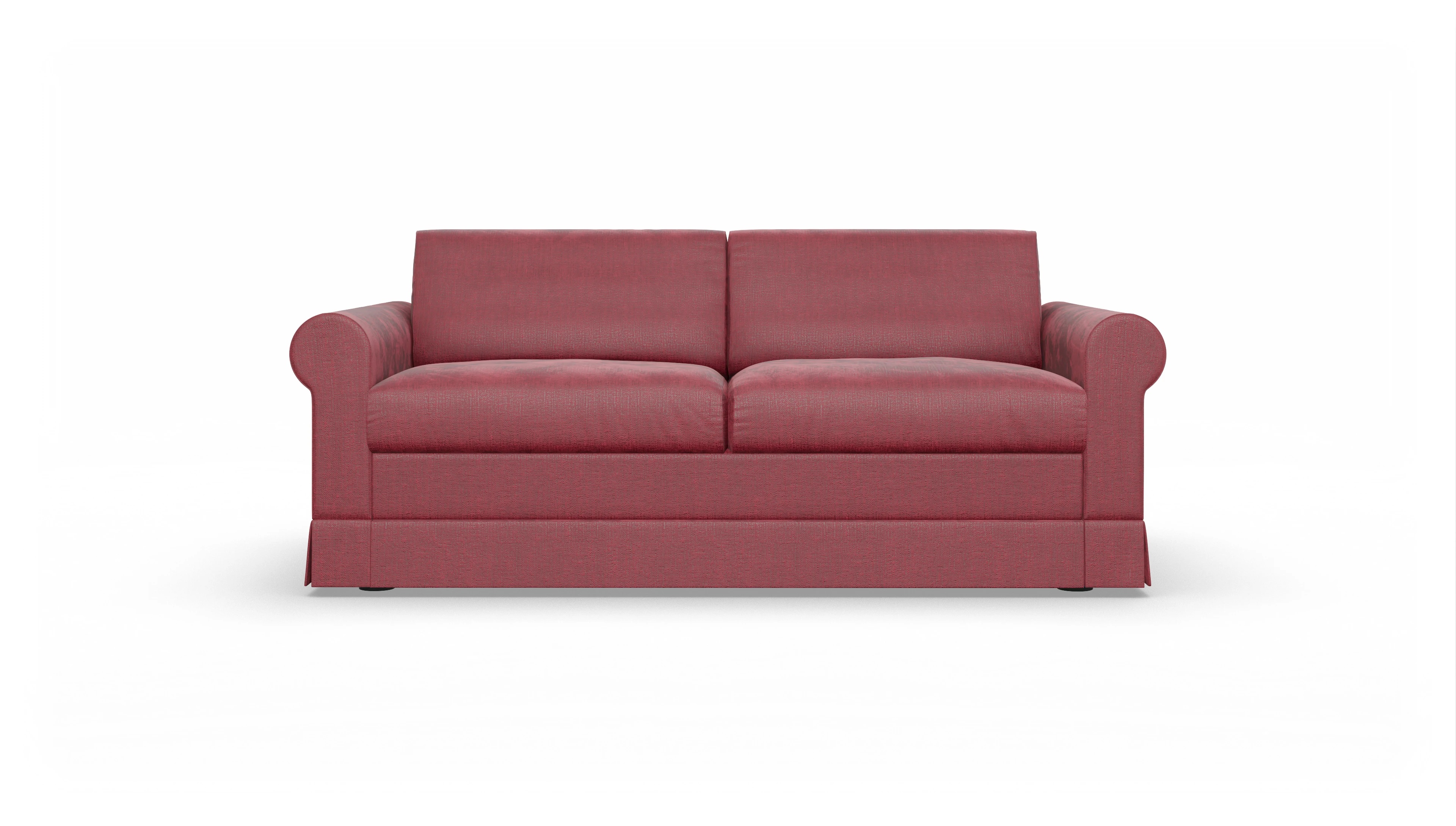 Ansicht des Produktes Bareteri 2,5-Sitzer in Stoff rot