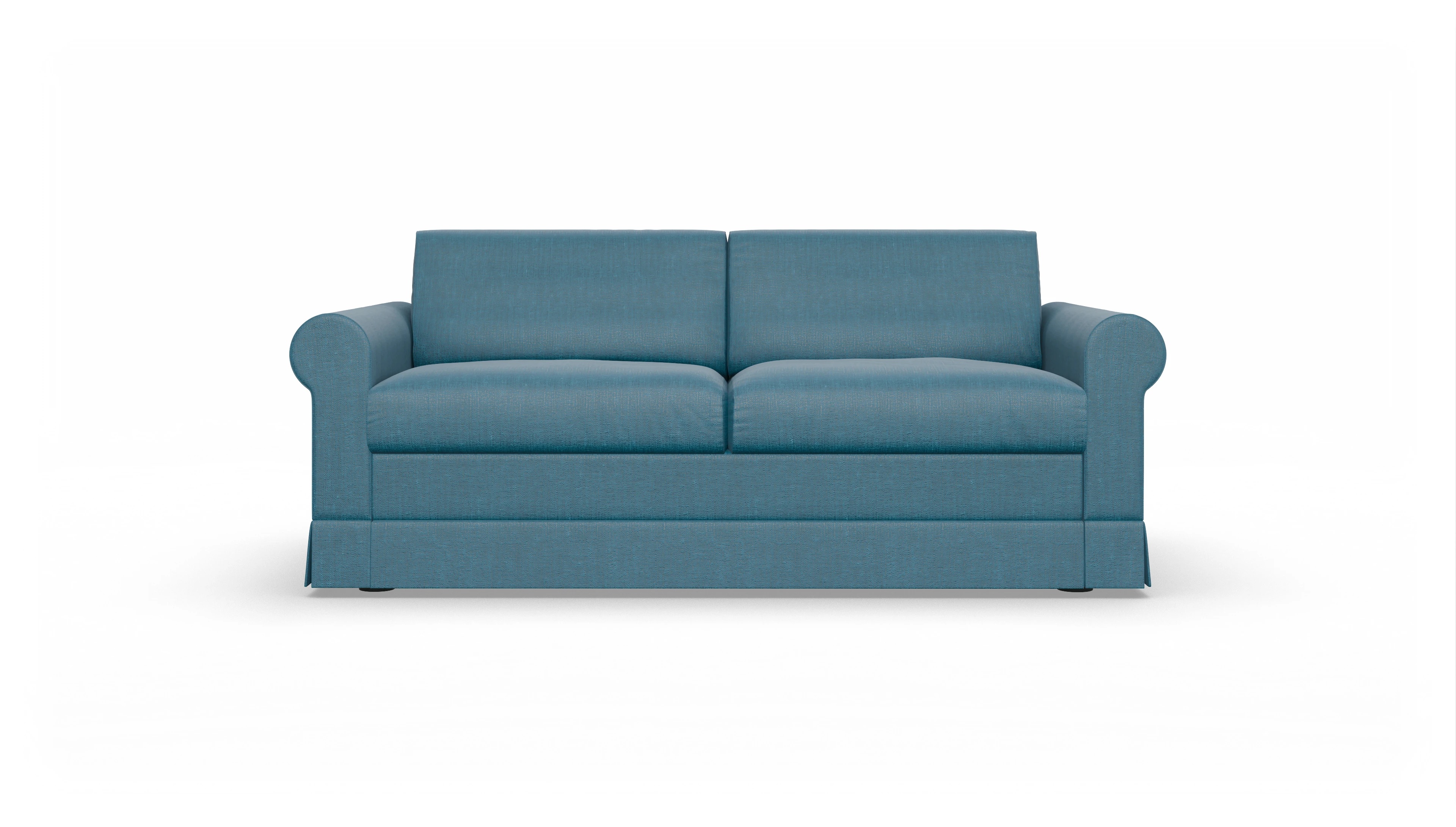 Ansicht des Produktes Bareteri 2,5-Sitzer in Stoff blau