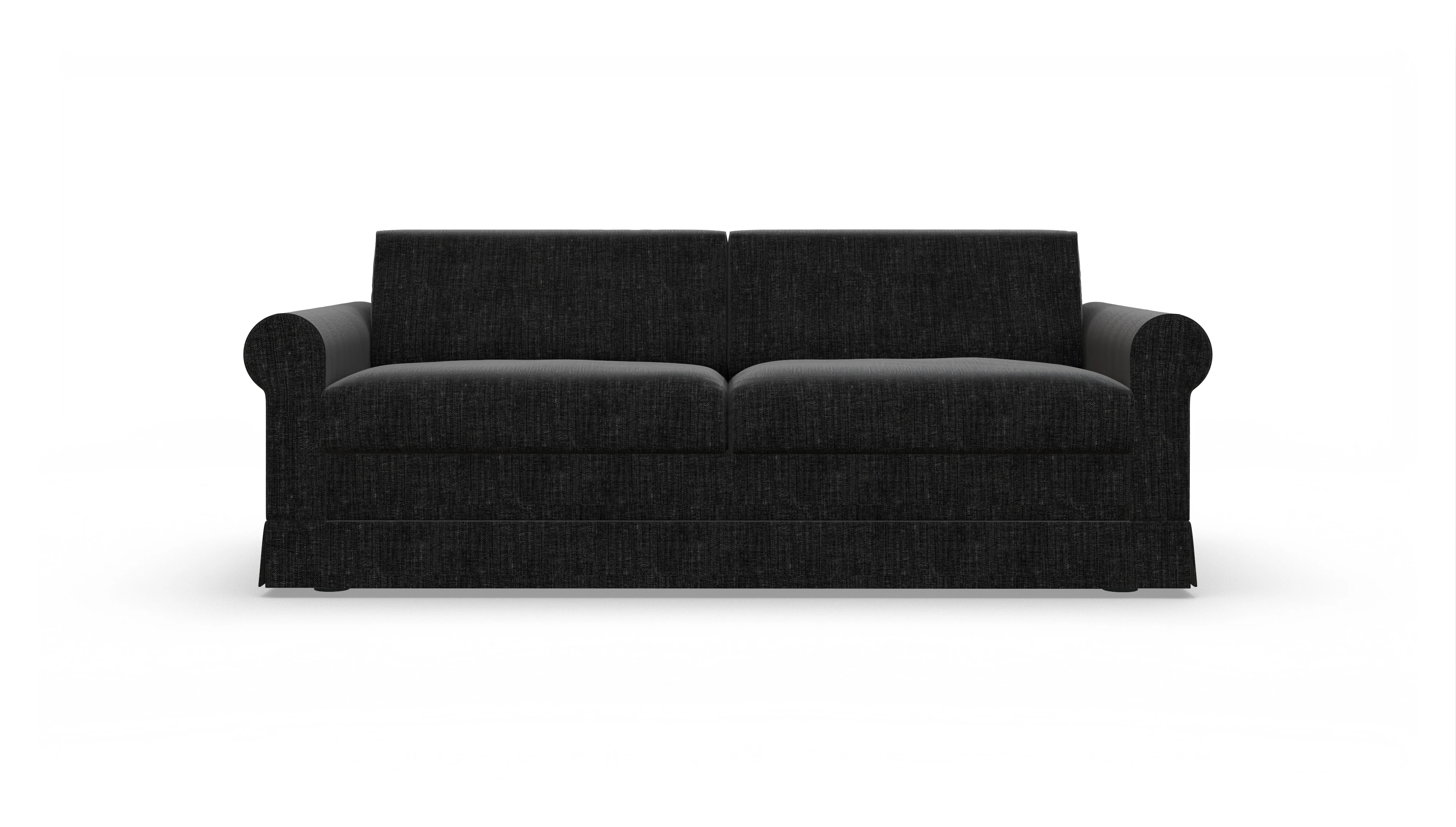 Ansicht des Produktes Bareteri 3-Sitzer in Stoff schwarz