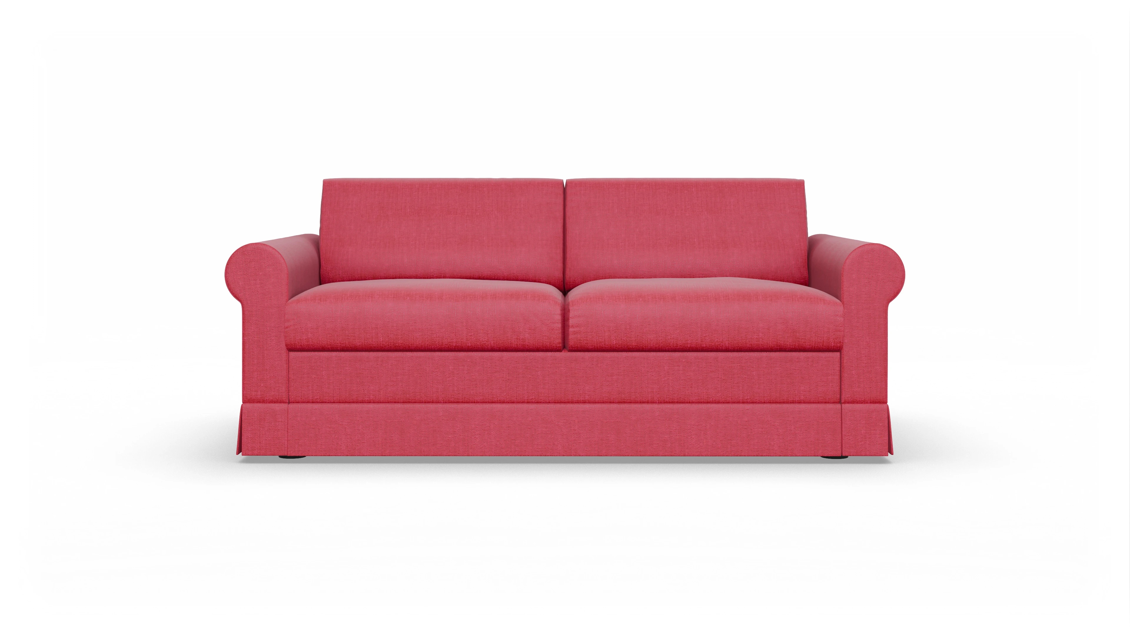 Ansicht des Produktes Bareteri 2,5-Sitzer in Stoff rot