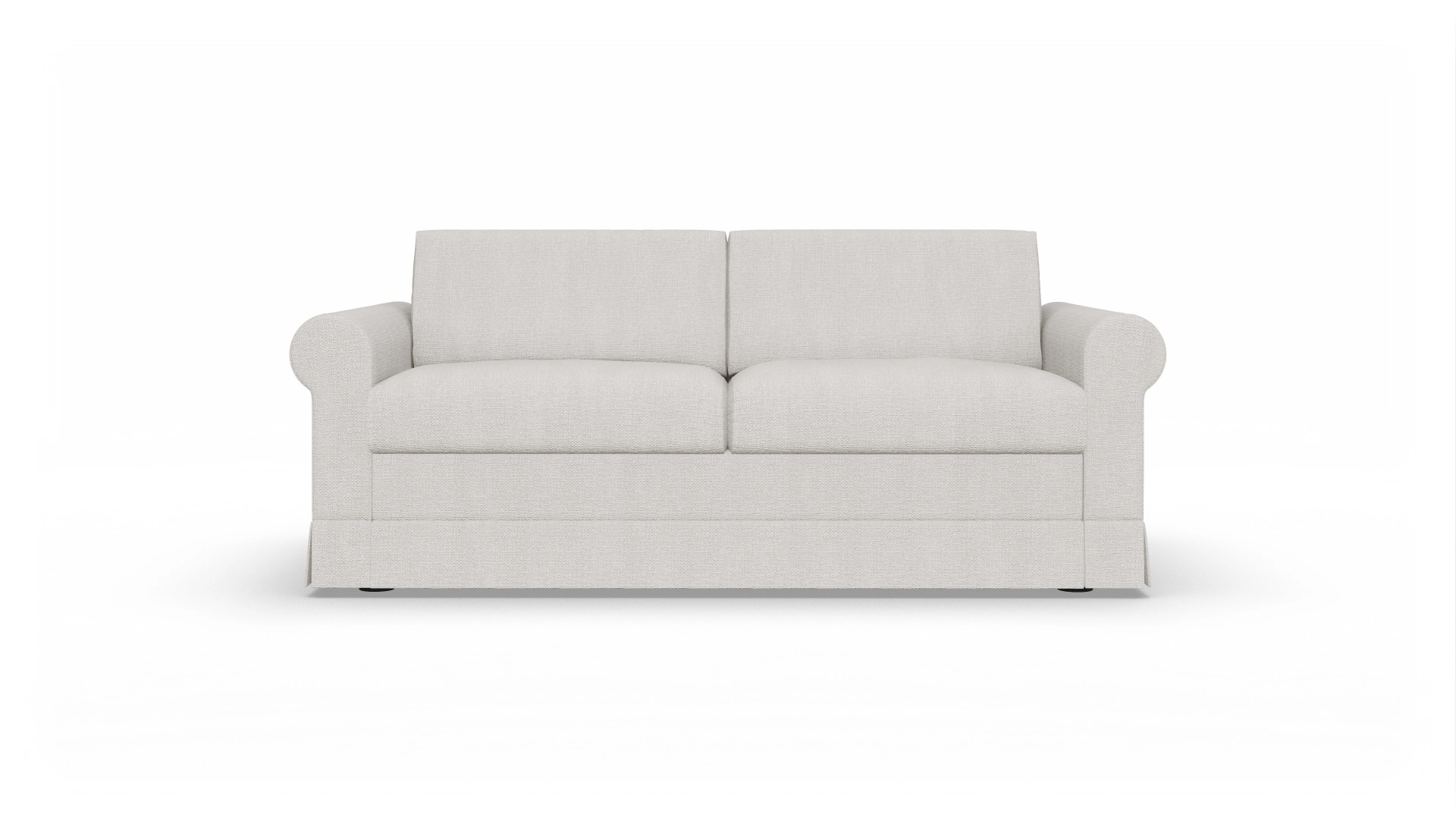Schlafcouch Bareteri Ansicht des Produktes Bareteri 2,5-Sitzer in Stoff weiß