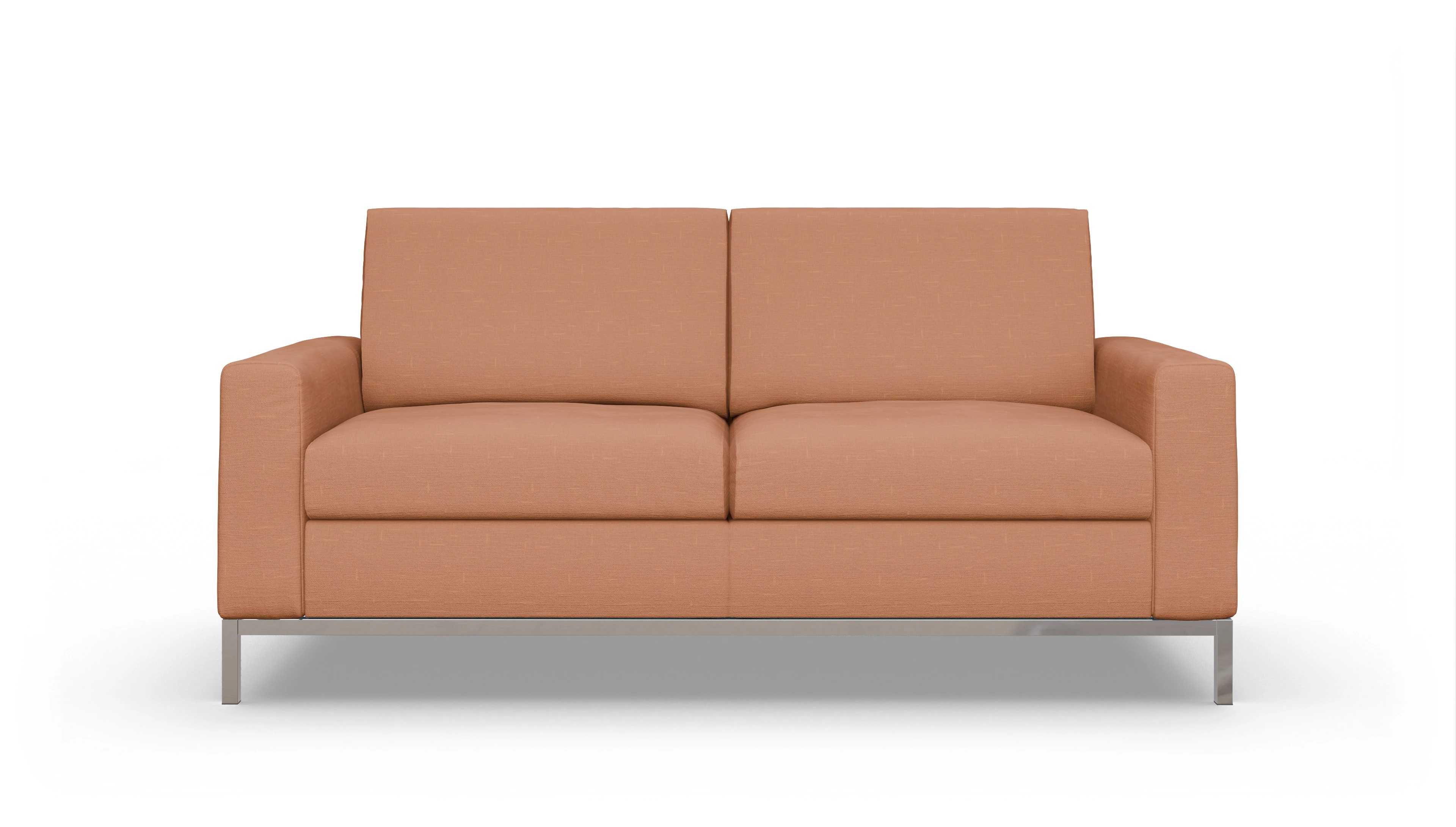 Ansicht des Produktes Paglia 2,5-Sitzer in Stoff orange