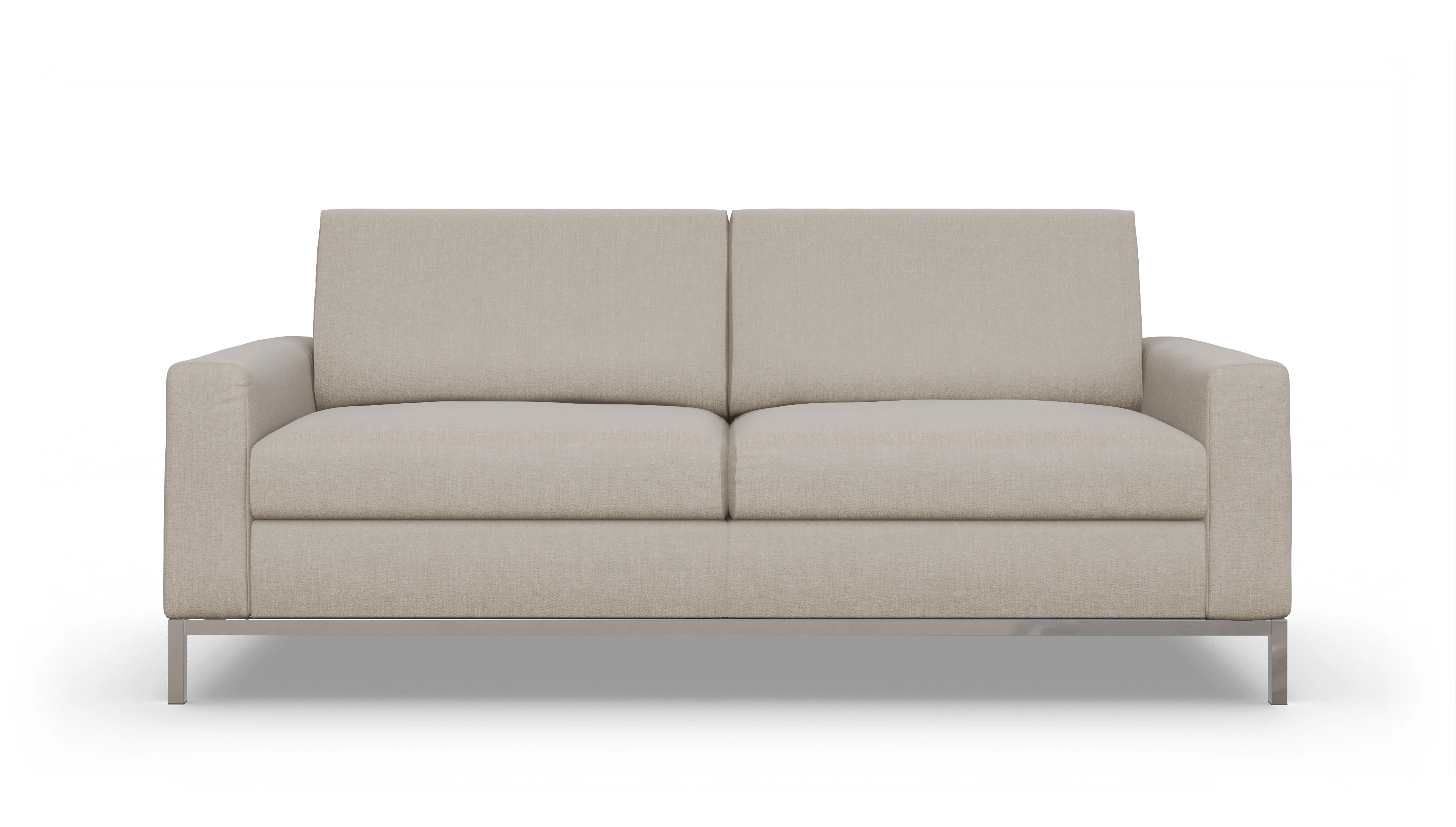 Ansicht des Produktes Paglia 3-Sitzer in Stoff braun