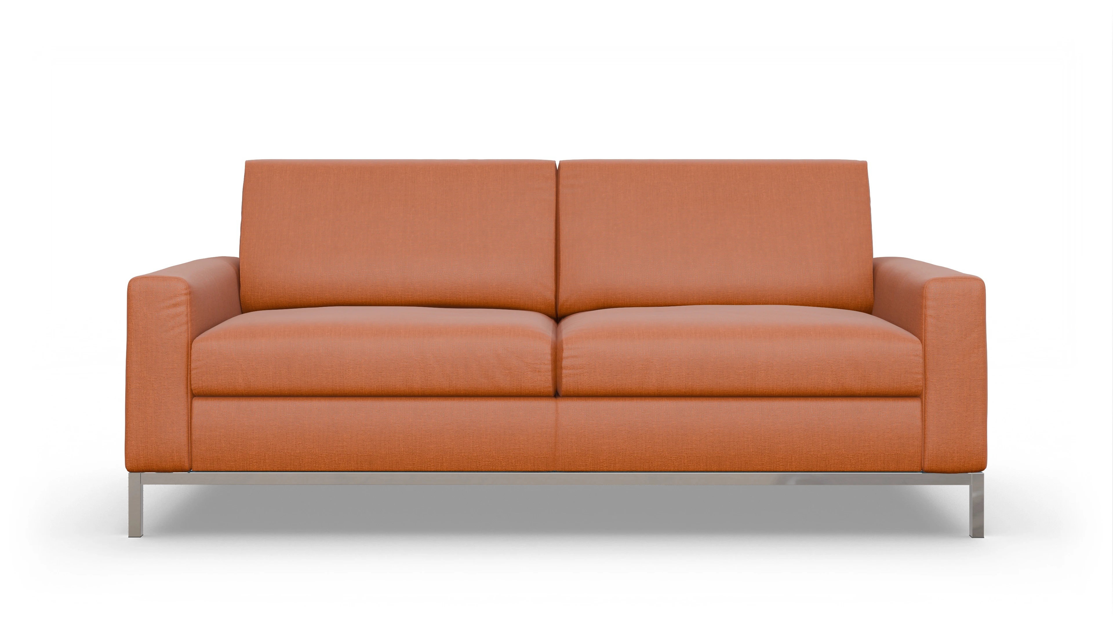 Ansicht des Produktes Paglia 3-Sitzer in Stoff orange