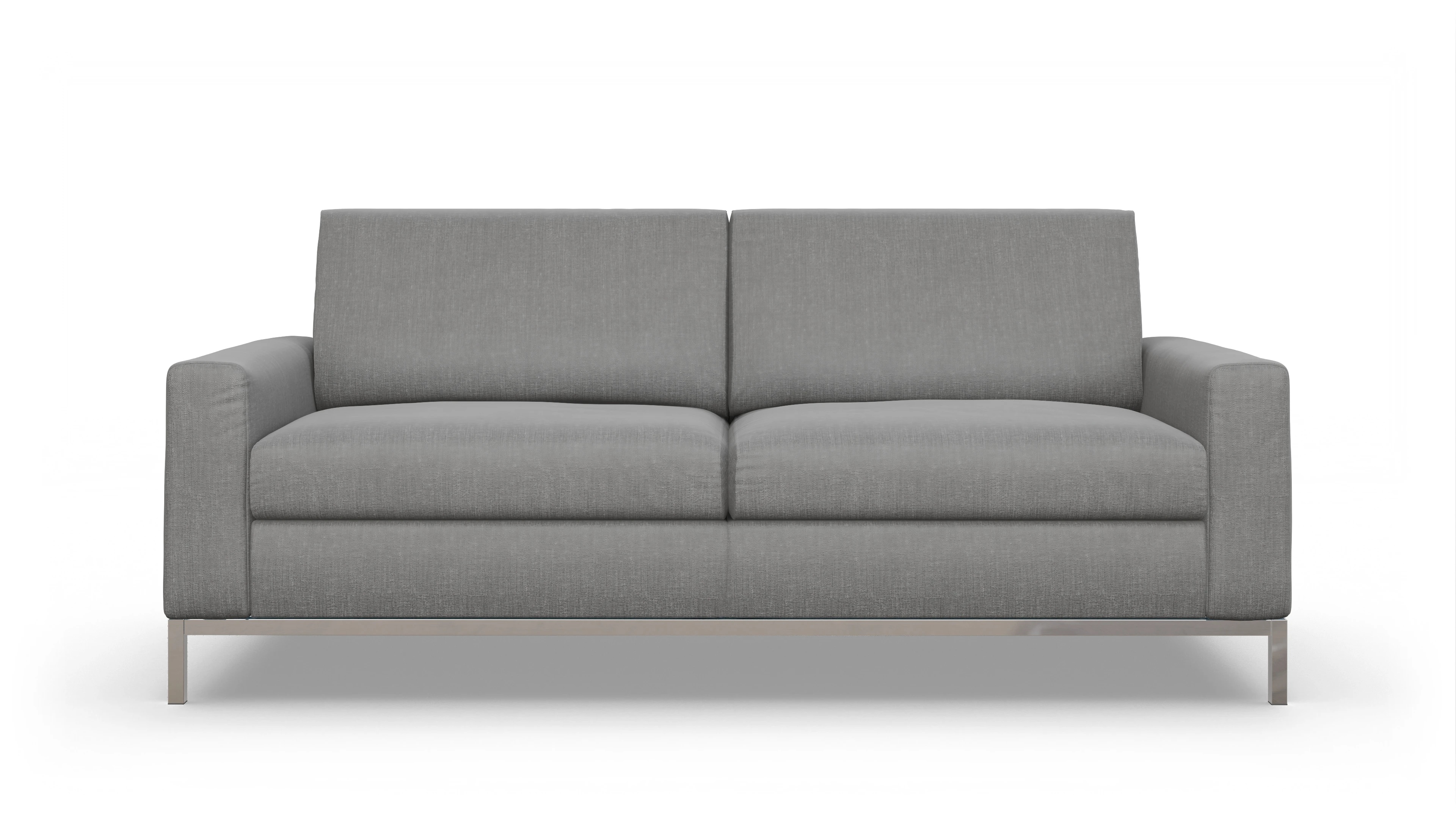 Ansicht des Produktes Paglia 3-Sitzer in Stoff grau