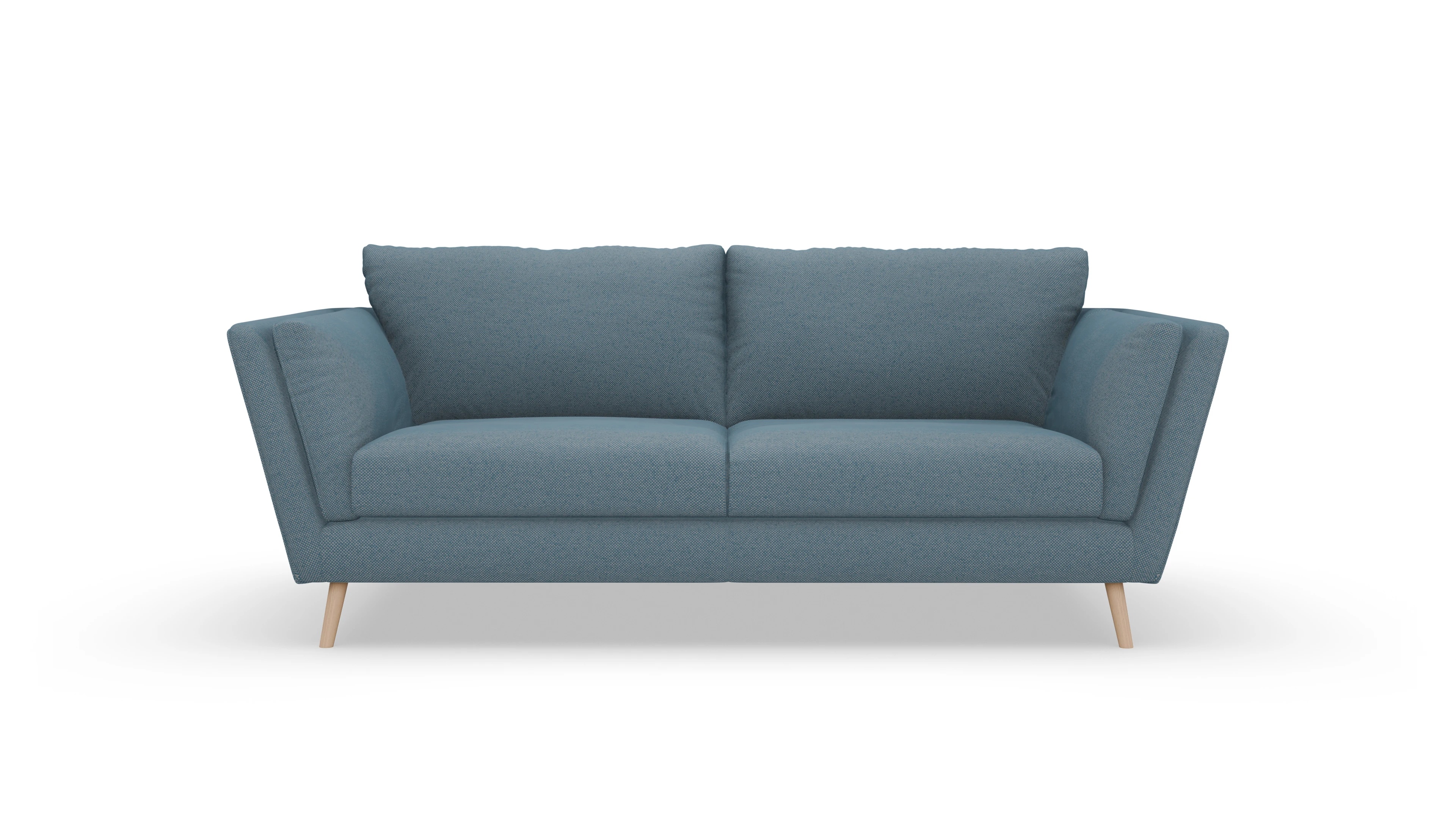 Ansicht des Produktes Sira 3-Sitzer in Stoff blau
