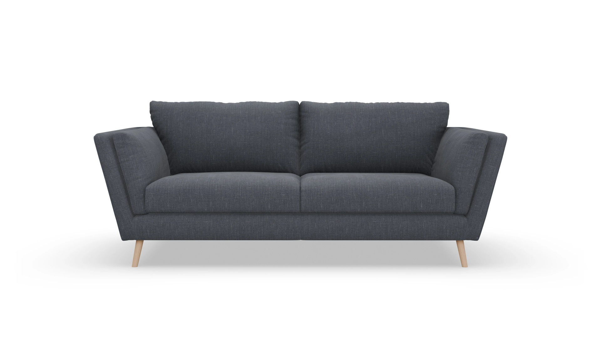 Ansicht des Produktes Sira 3-Sitzer in Stoff blau