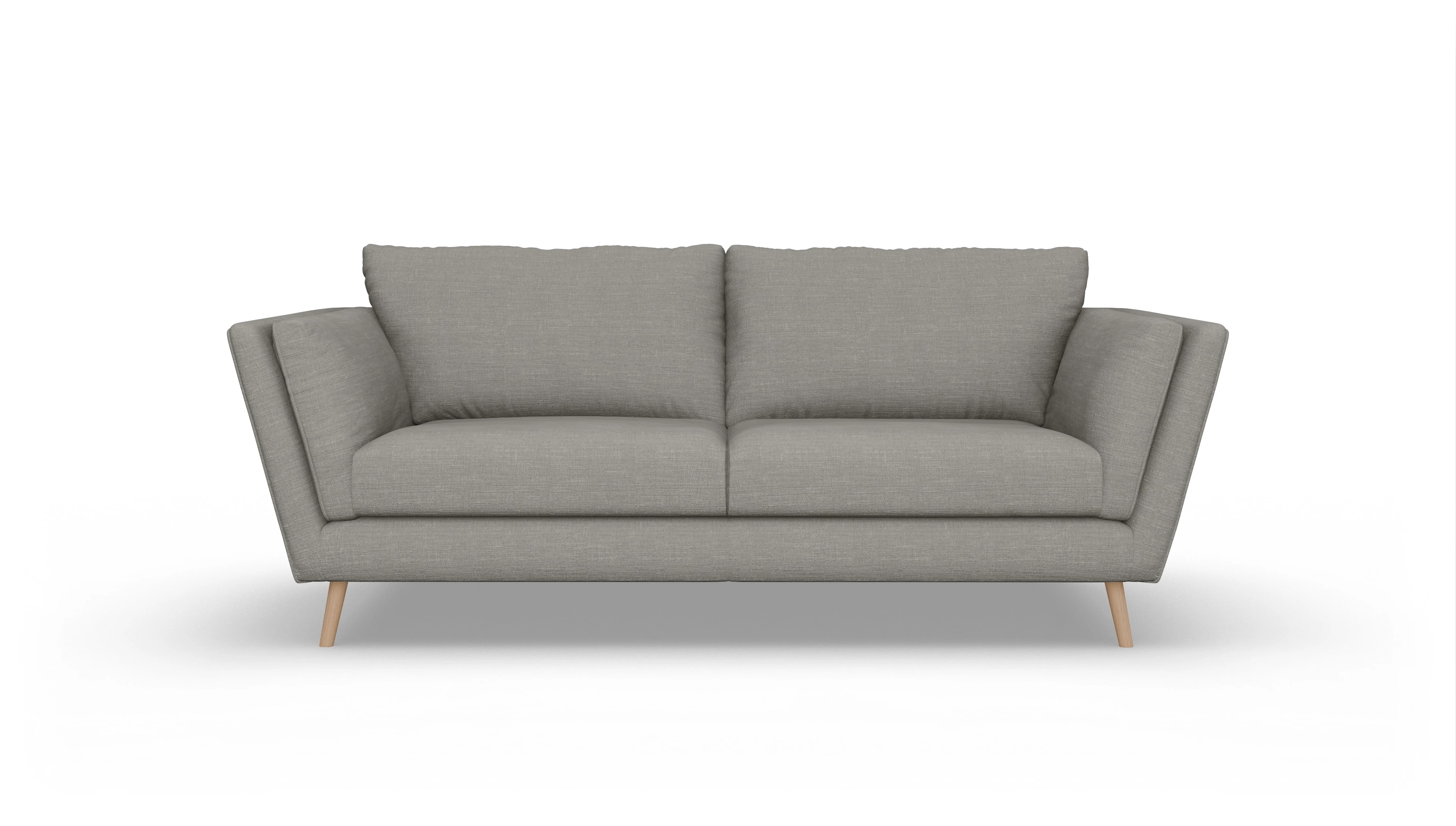 Ansicht des Produktes Sira 3-Sitzer in Stoff grau