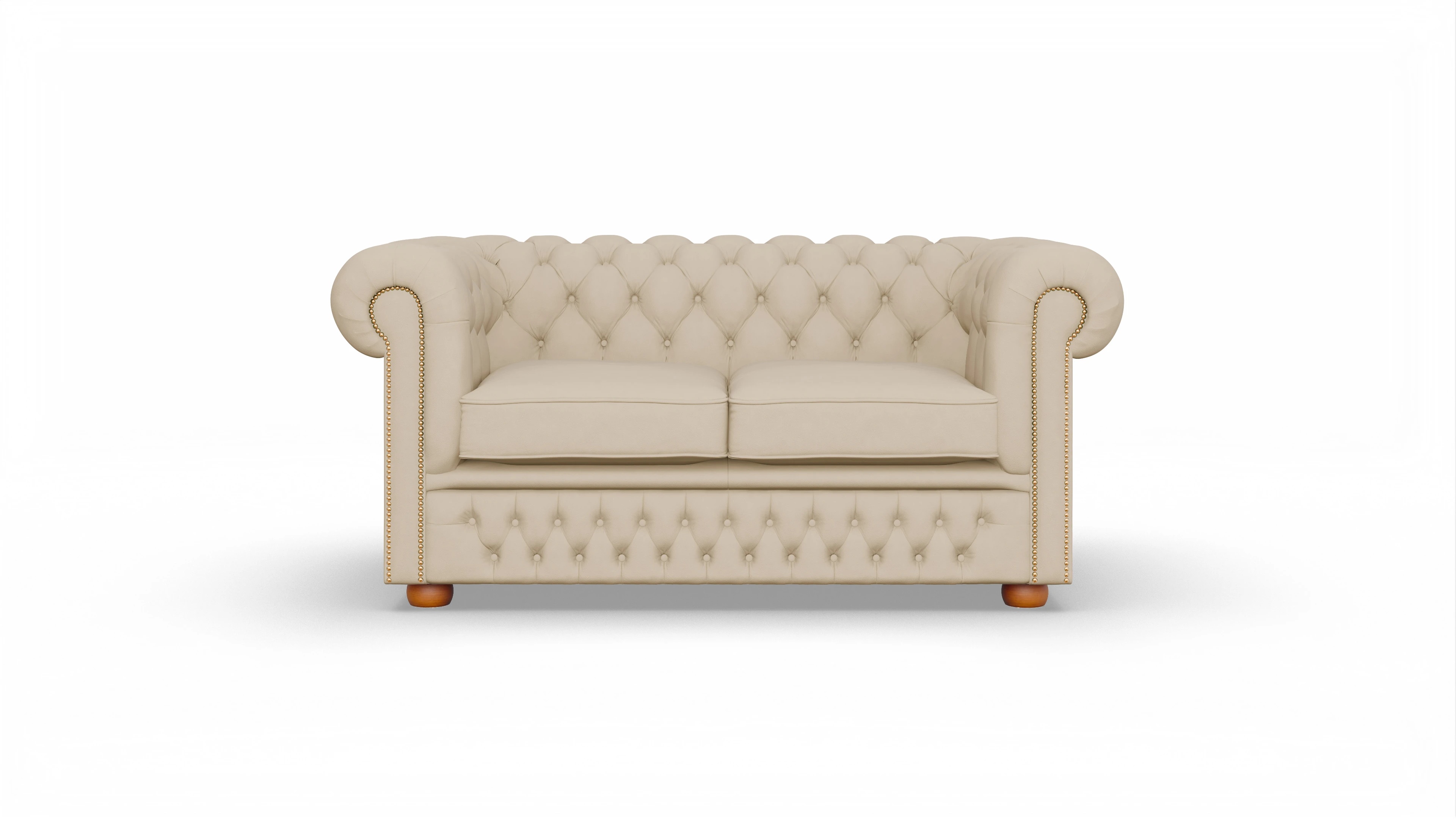 Ansicht des Produktes Islington 2-Sitzer in Leder beige
