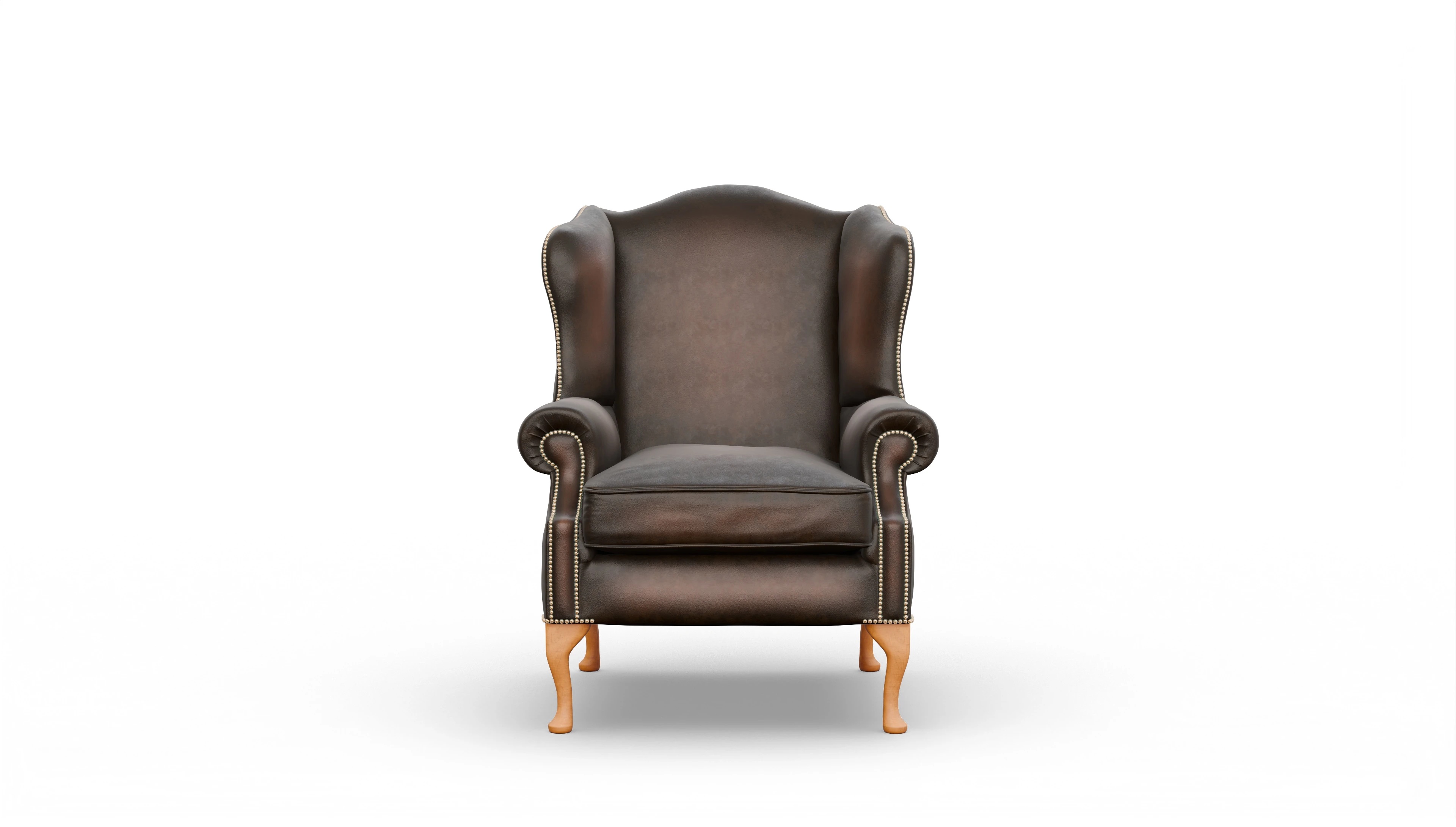 Ansicht des Produktes Heywood Sessel in Leder braun