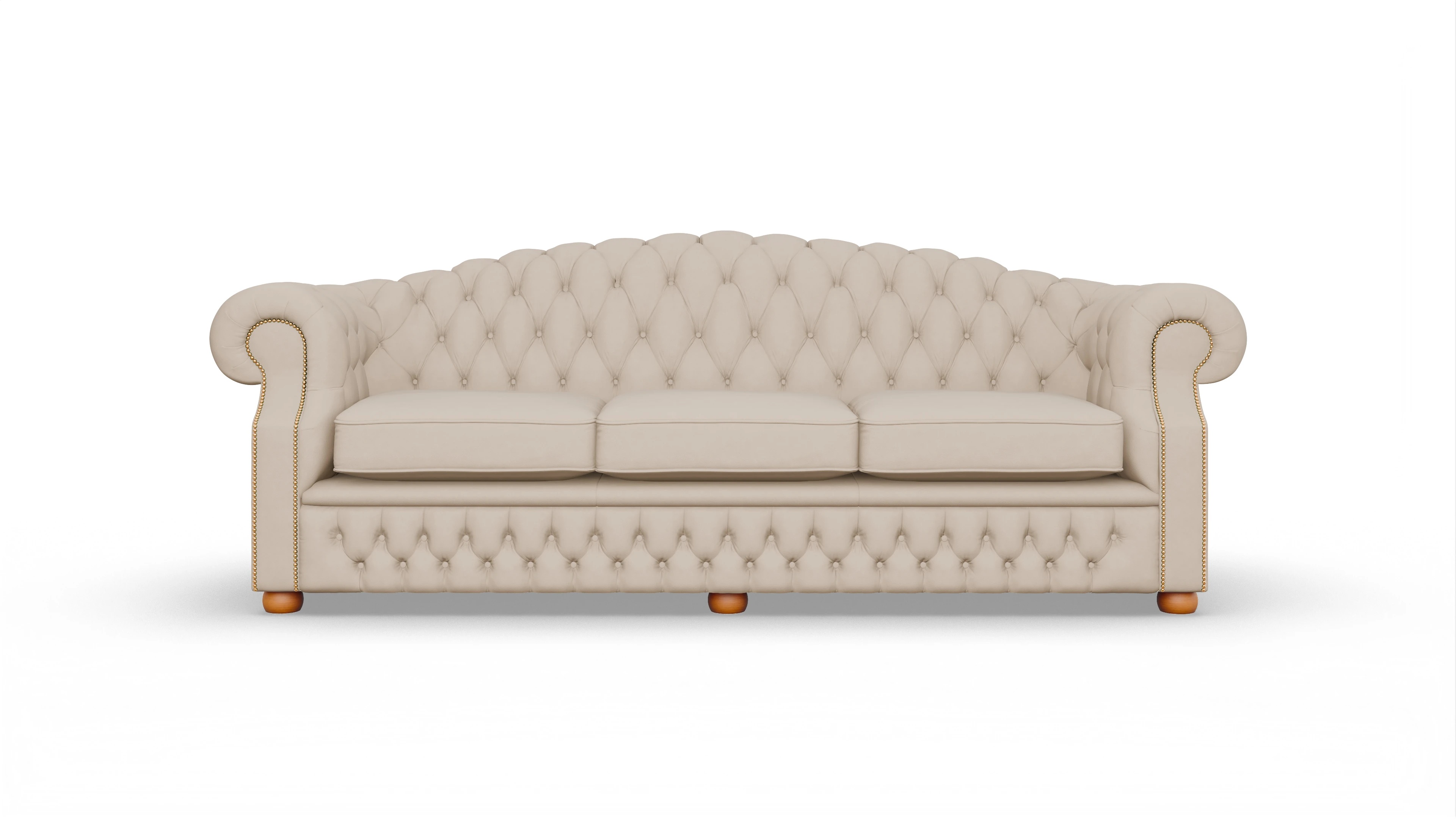 Ansicht des Produktes Yates 4-Sitzer in Leder beige