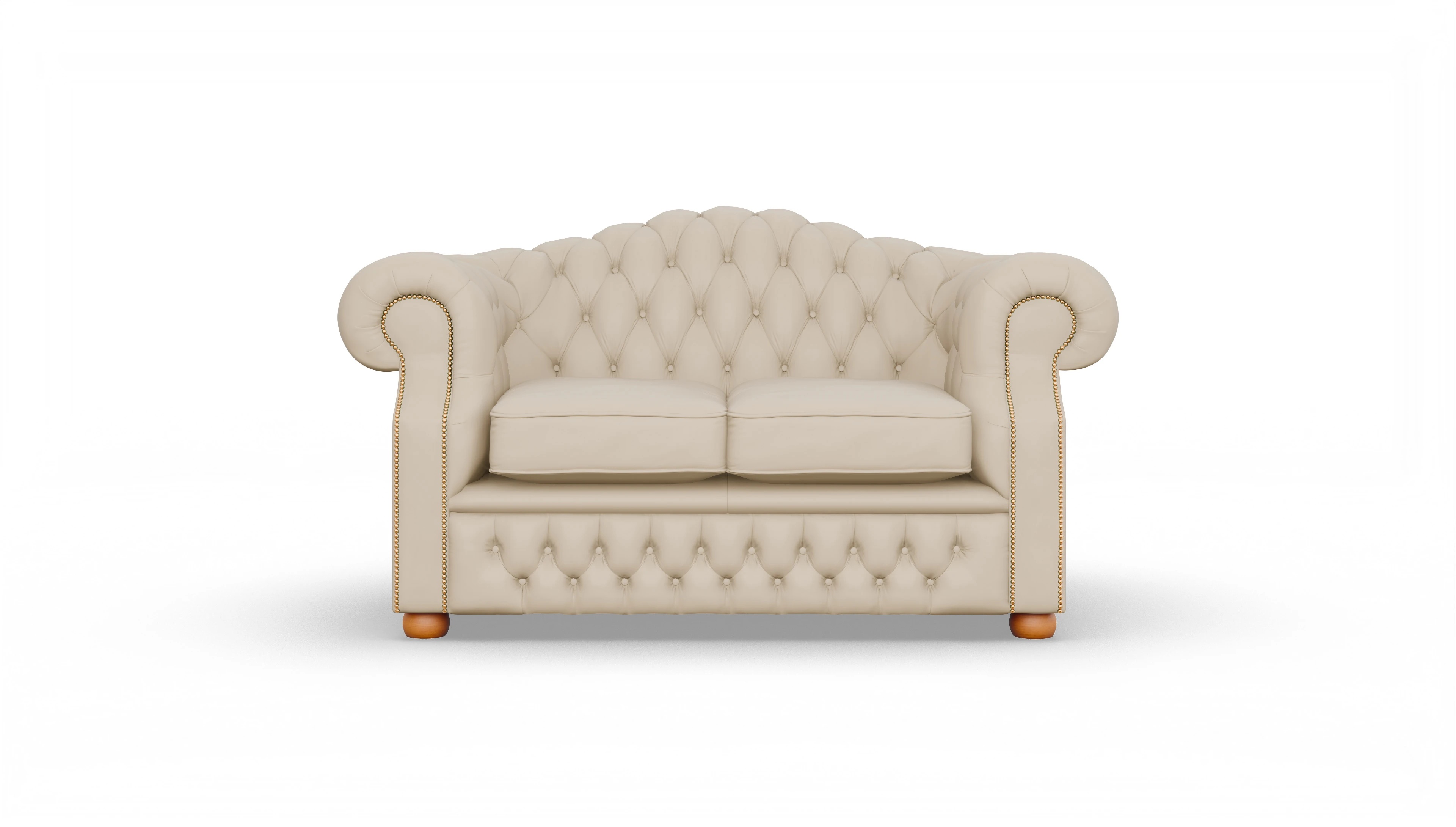 Ansicht des Produktes Yates 2-Sitzer in Leder beige