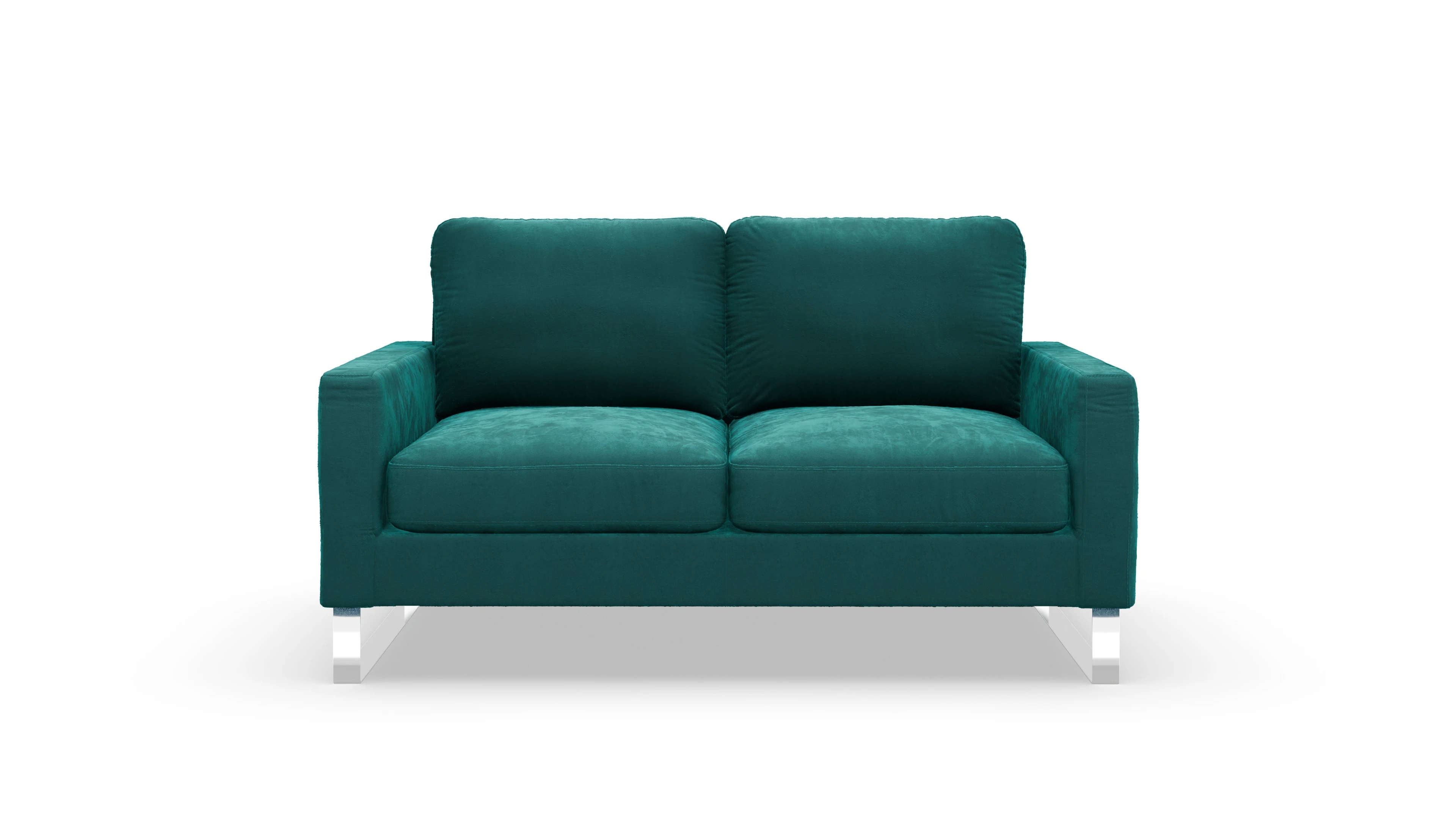 Cespon Stoffsofa Ansicht des Produktes Cespon 2-Sitzer in Samt blau