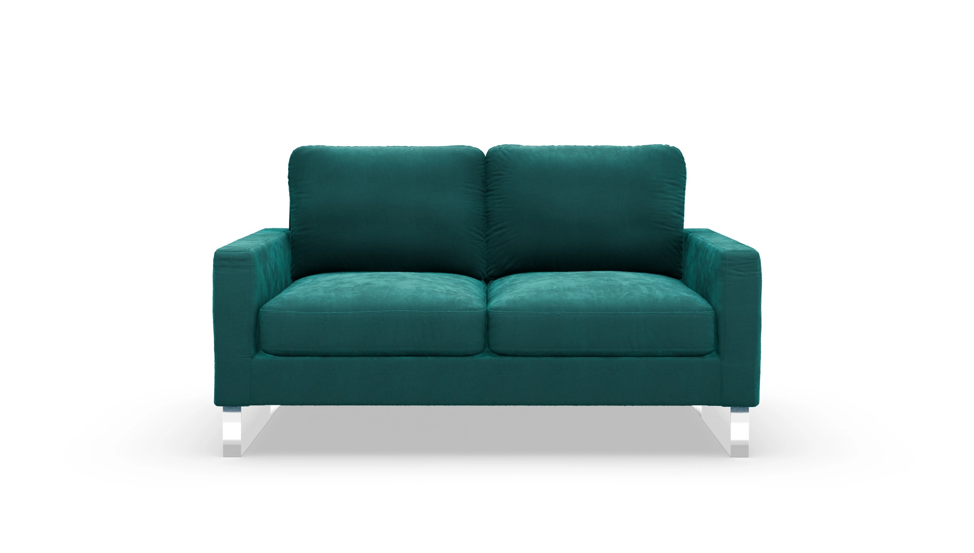 Cespon Stoffsofa Ansicht des Produktes Cespon 2-Sitzer in Samt blau