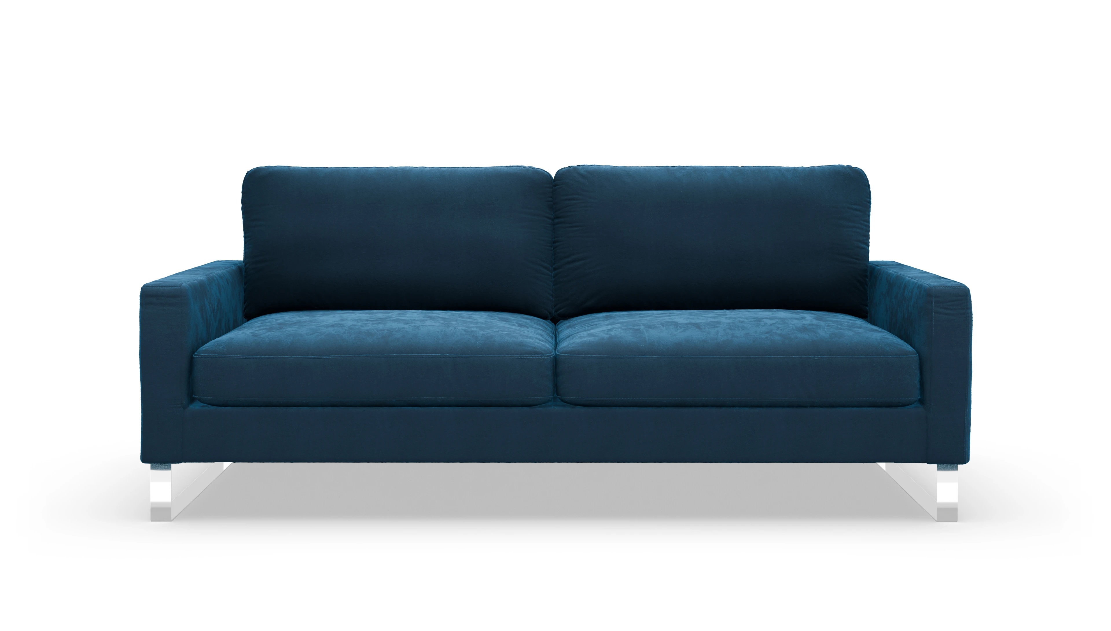 Cespon Stoffsofa Ansicht des Produktes Cespon 3,5-Sitzer in Samt blau