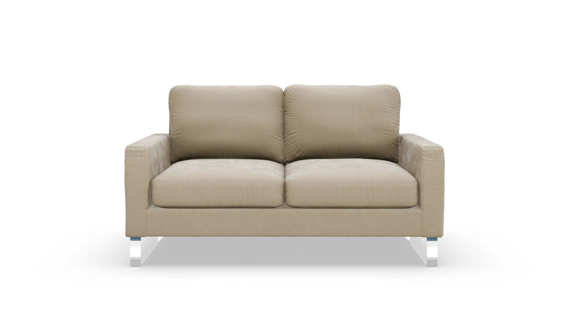 Cespon Stoffsofa Ansicht des Produktes Cespon 2-Sitzer in Stoff weiß