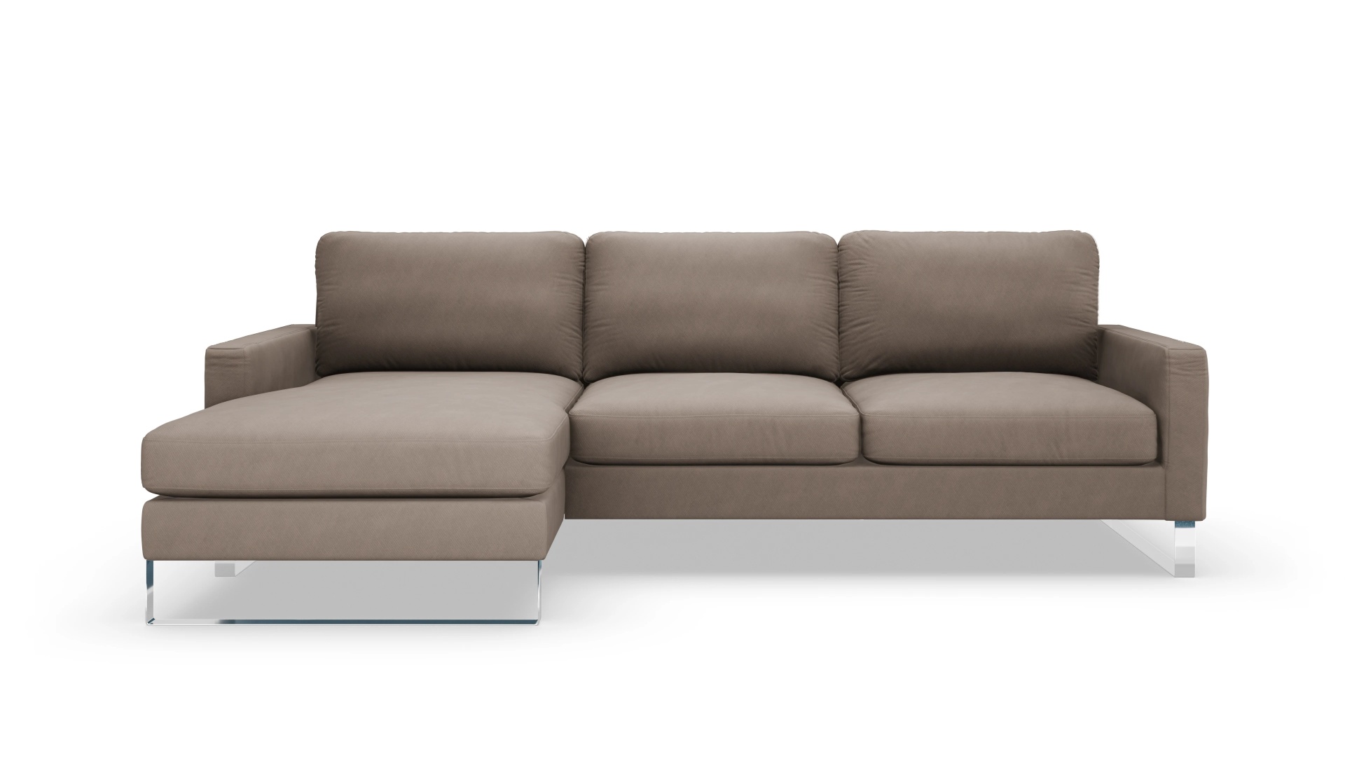 Ansicht des Produktes Cespon Sofa mit Rec links in Stoff beige