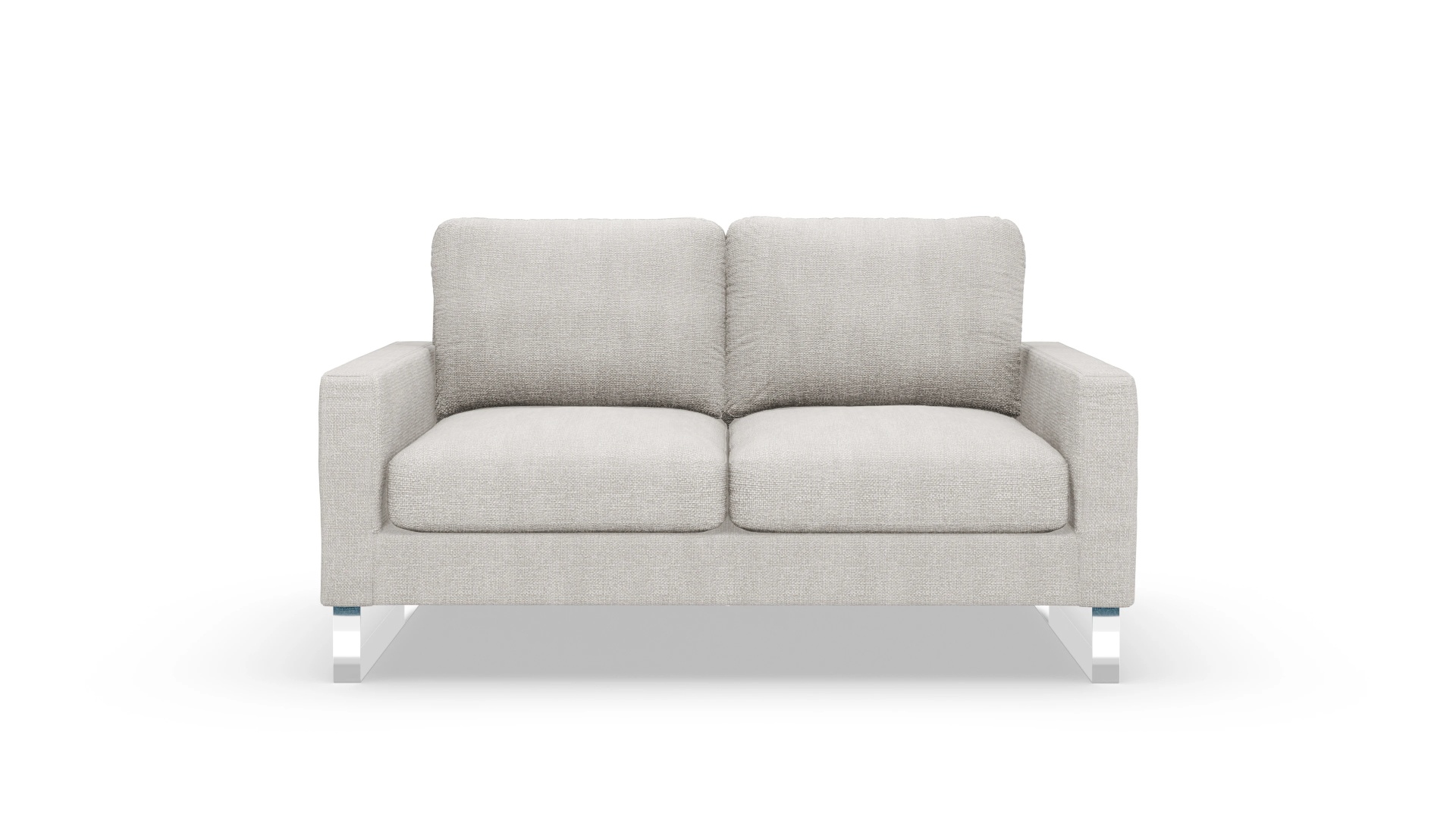 Cespon Stoffsofa Ansicht des Produktes Cespon 2-Sitzer in Stoff weiß