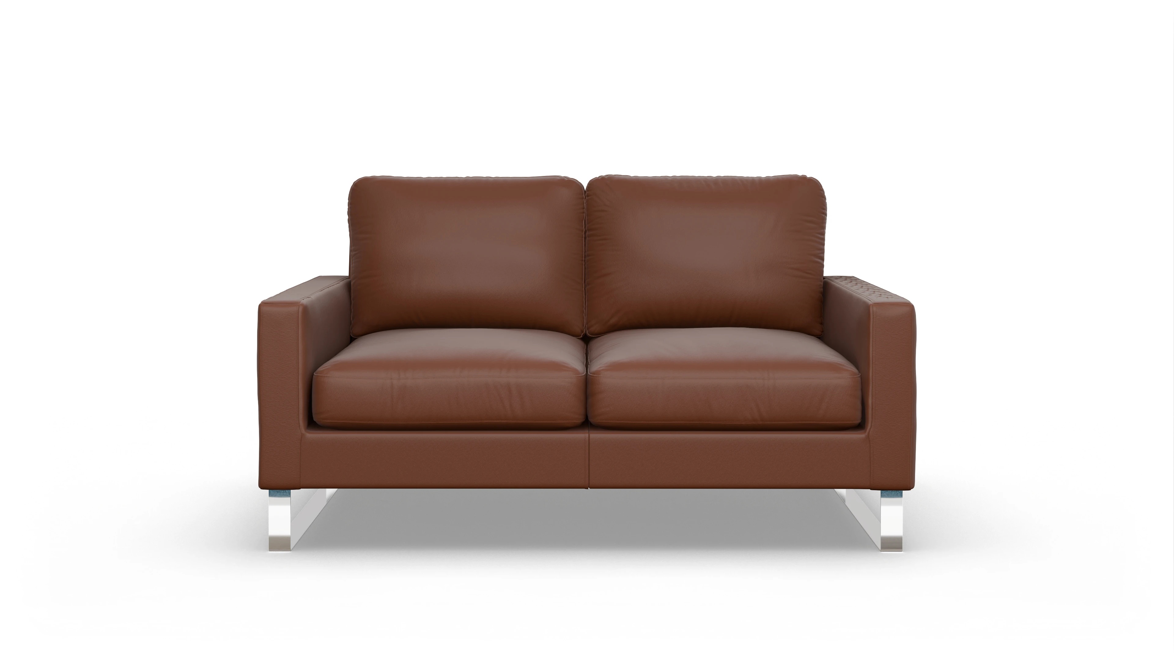 Cespon Ledersofa Ansicht des Produktes Cespon 2-Sitzer in Leder braun