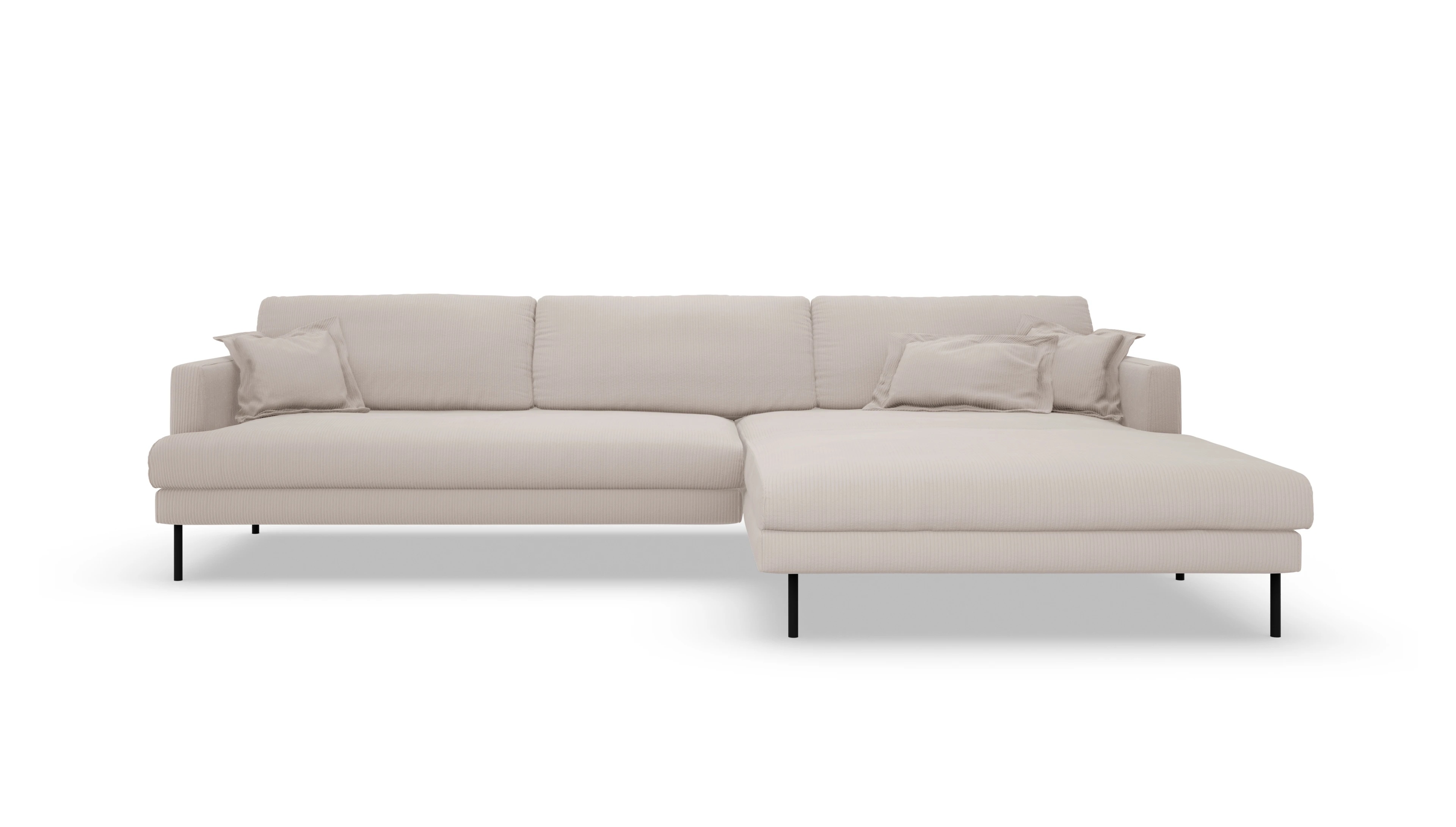 Stoffsofa Arna Cord beige