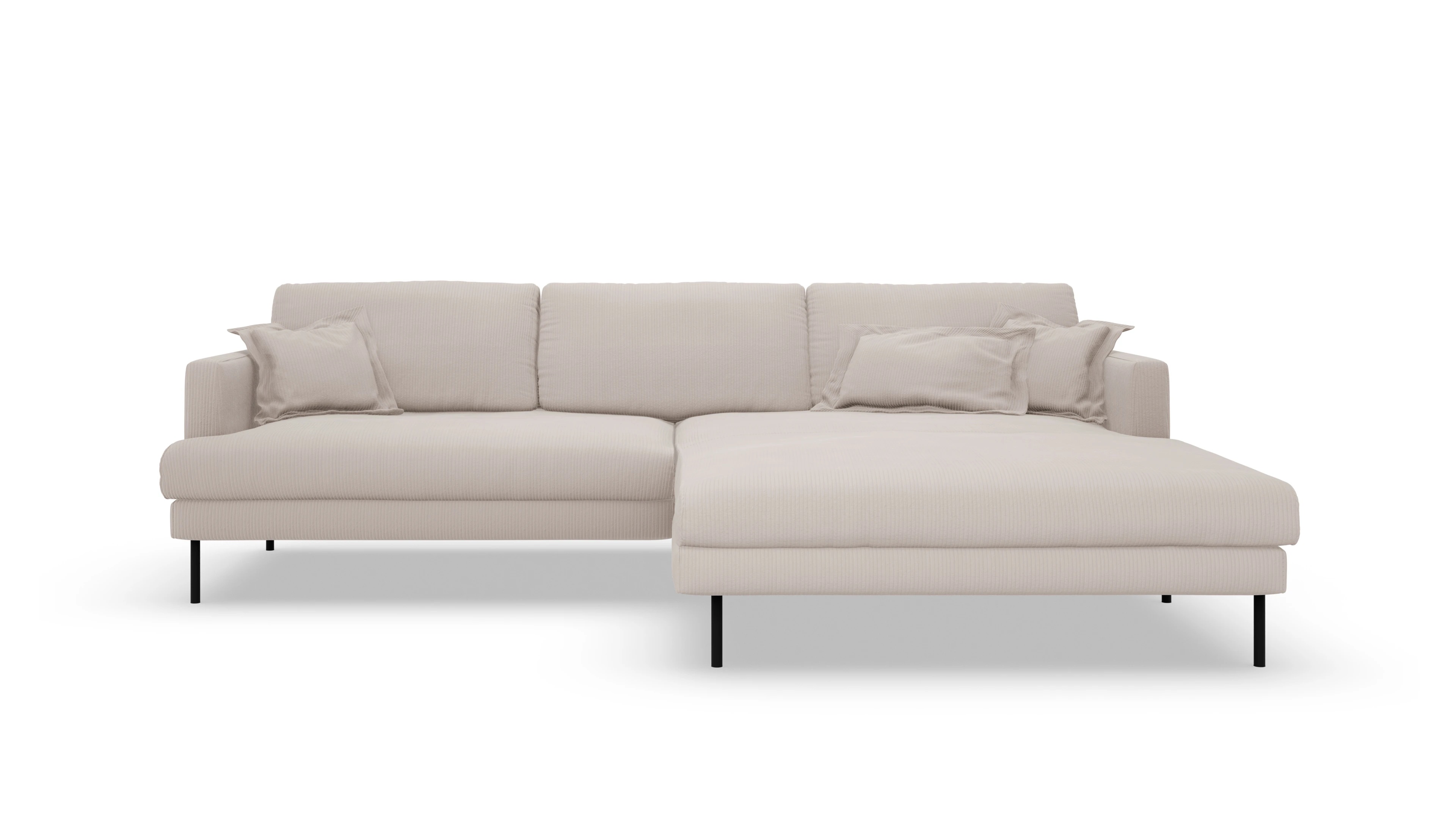 Stoffsofa Arna Cord beige
