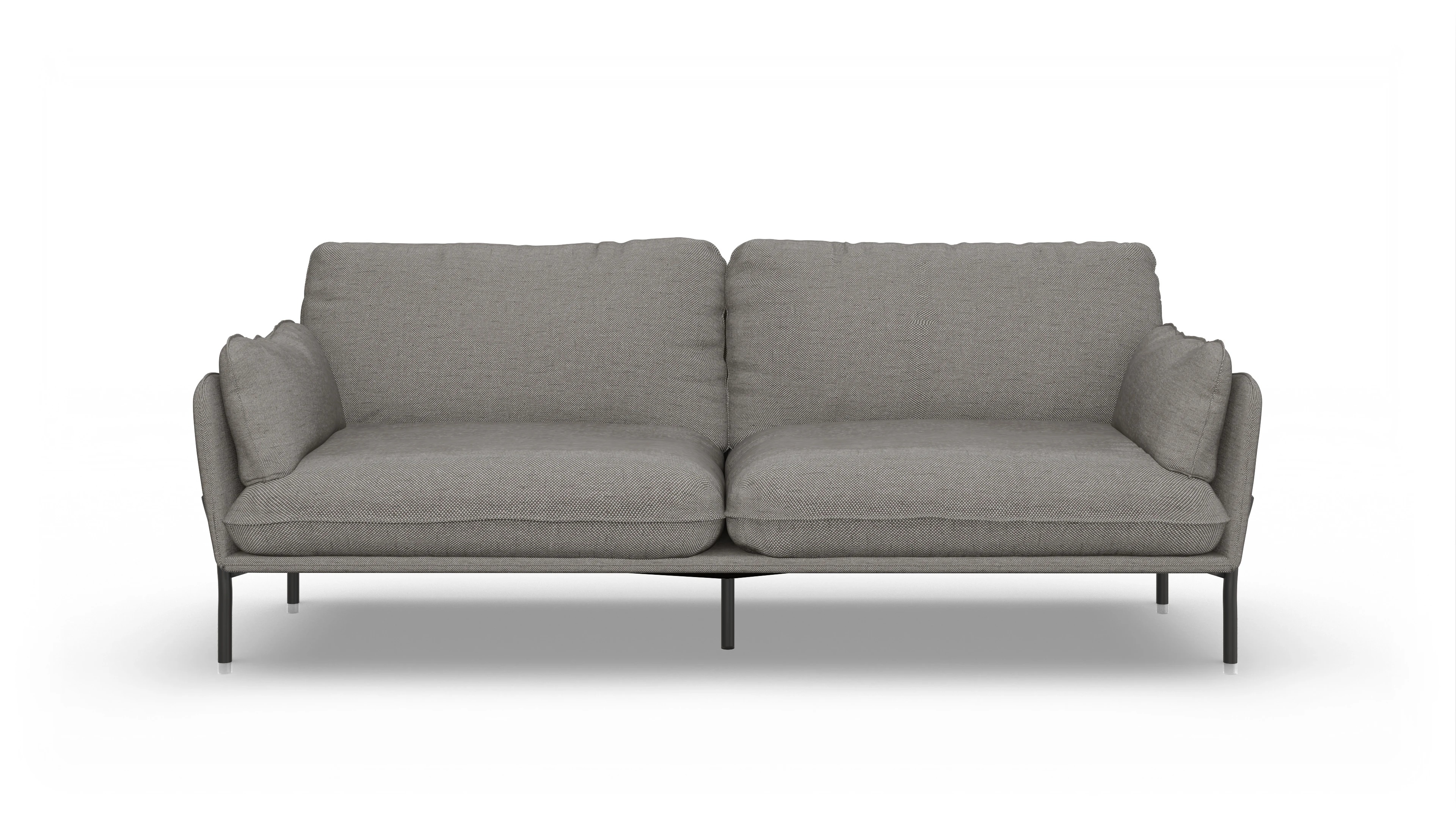 Stoffsofa Crimora Ansicht des Produktes Crimora 3-Sitzer in Stoff beige