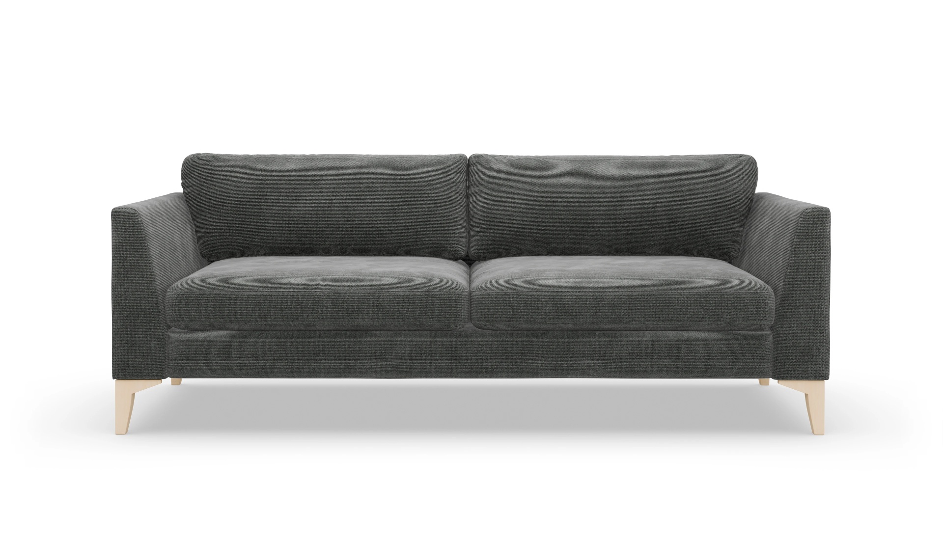 Ansicht des Produktes Fairfield 3-Sitzer in Stoff grau